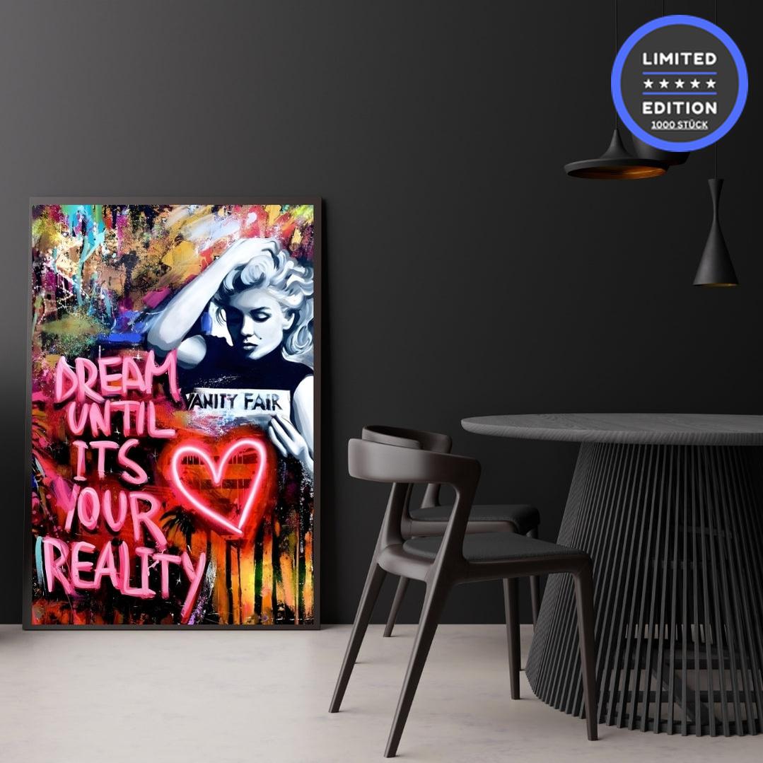 "DREAM UNTIL ITS YOUR REALITY"