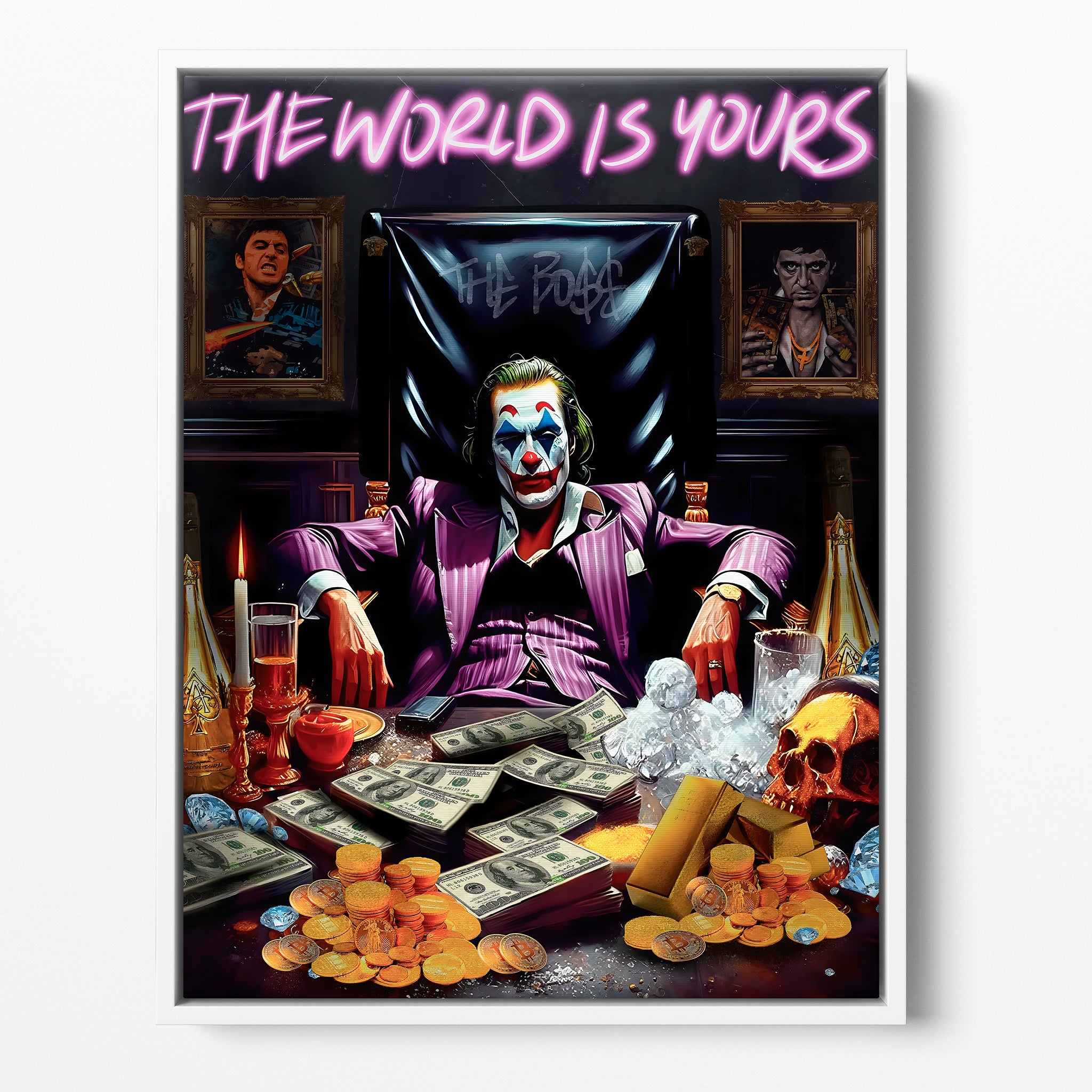 "THE WORLD IS YOURS"