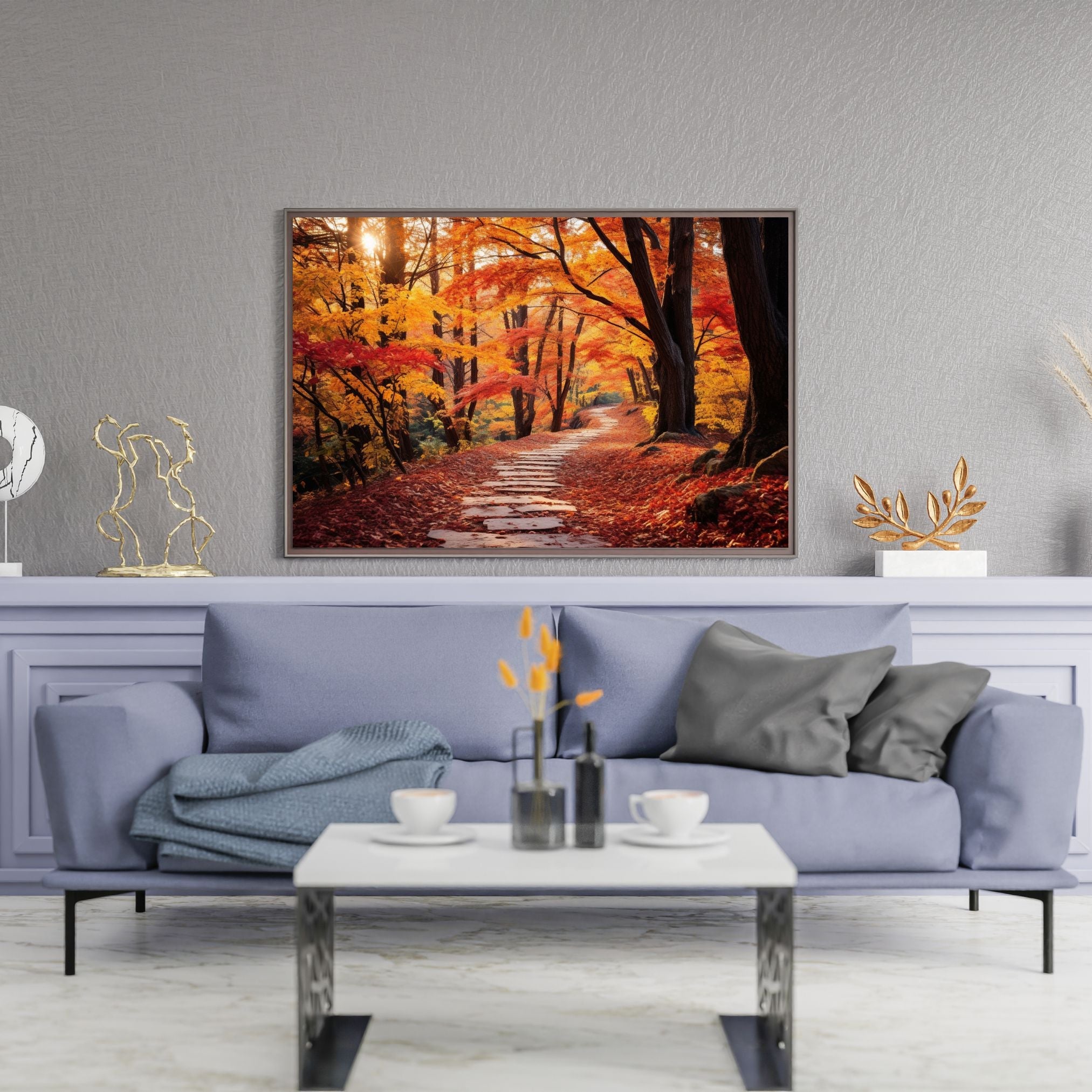 "AUTUMNAL SERENADE: THE ENCHANTED PATH"