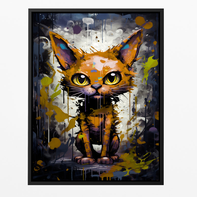 "URBAN CAT IN BROWN"