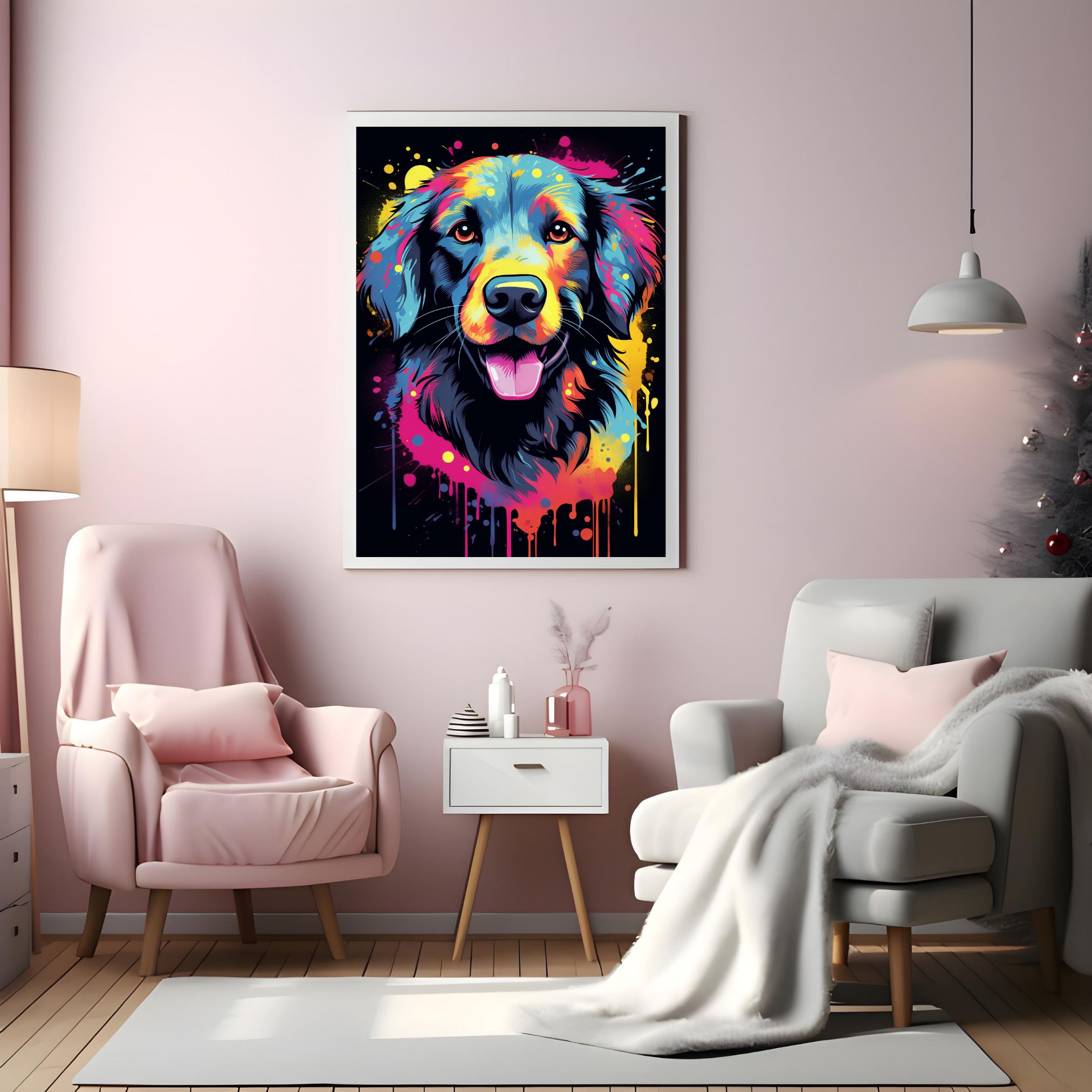 "LOFI DOG SPLASH" 4