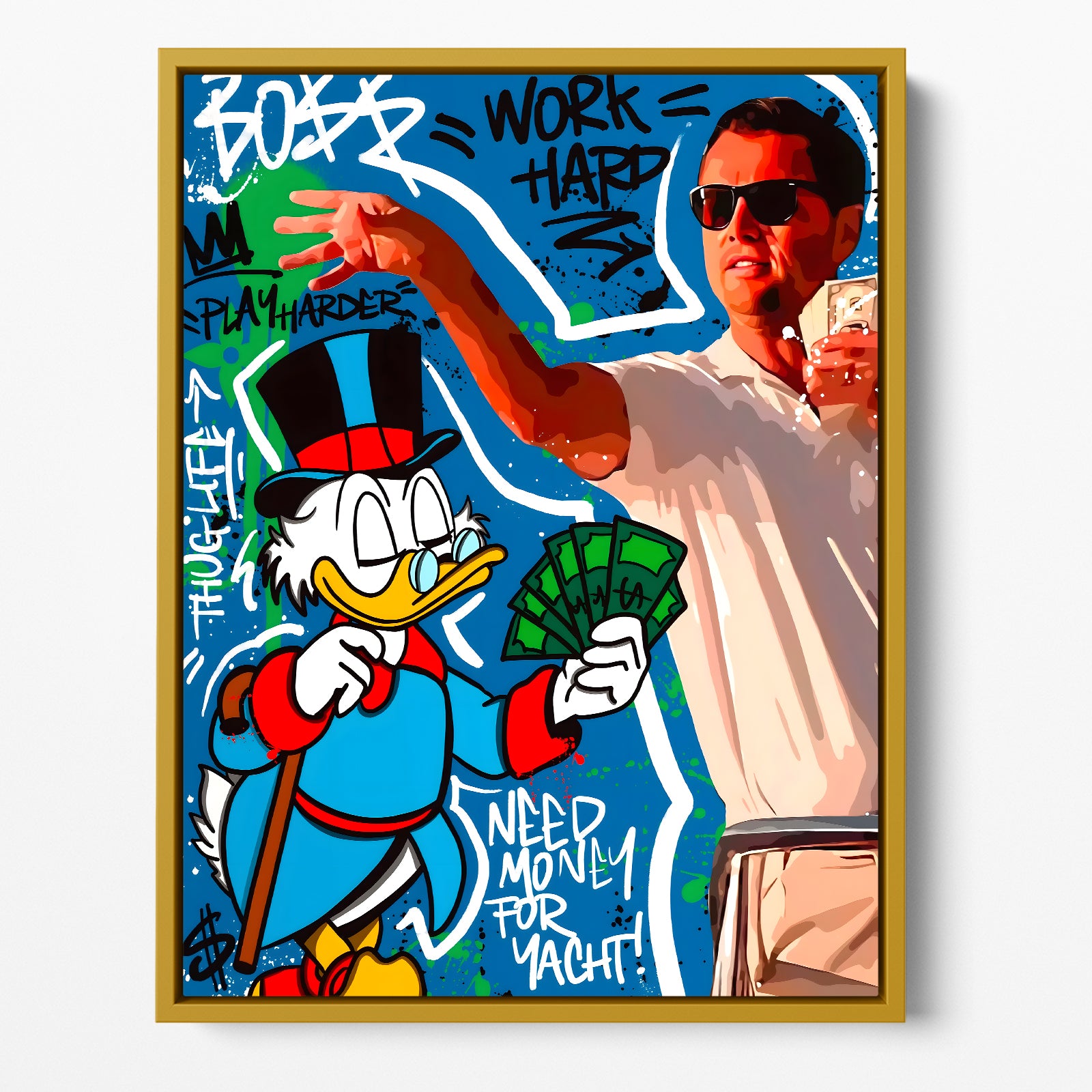 "NEED MONEY FOR YACHT"