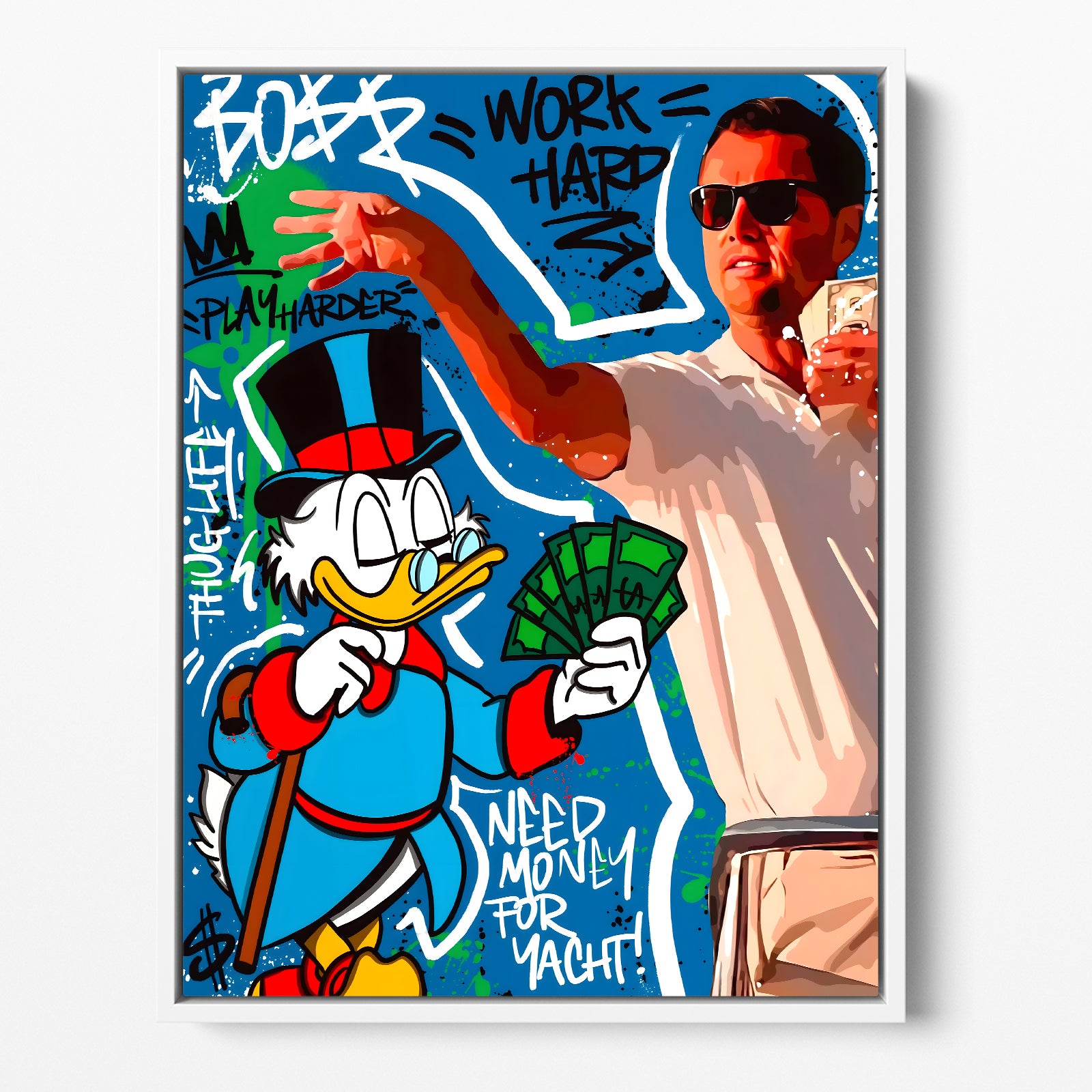 "NEED MONEY FOR YACHT"