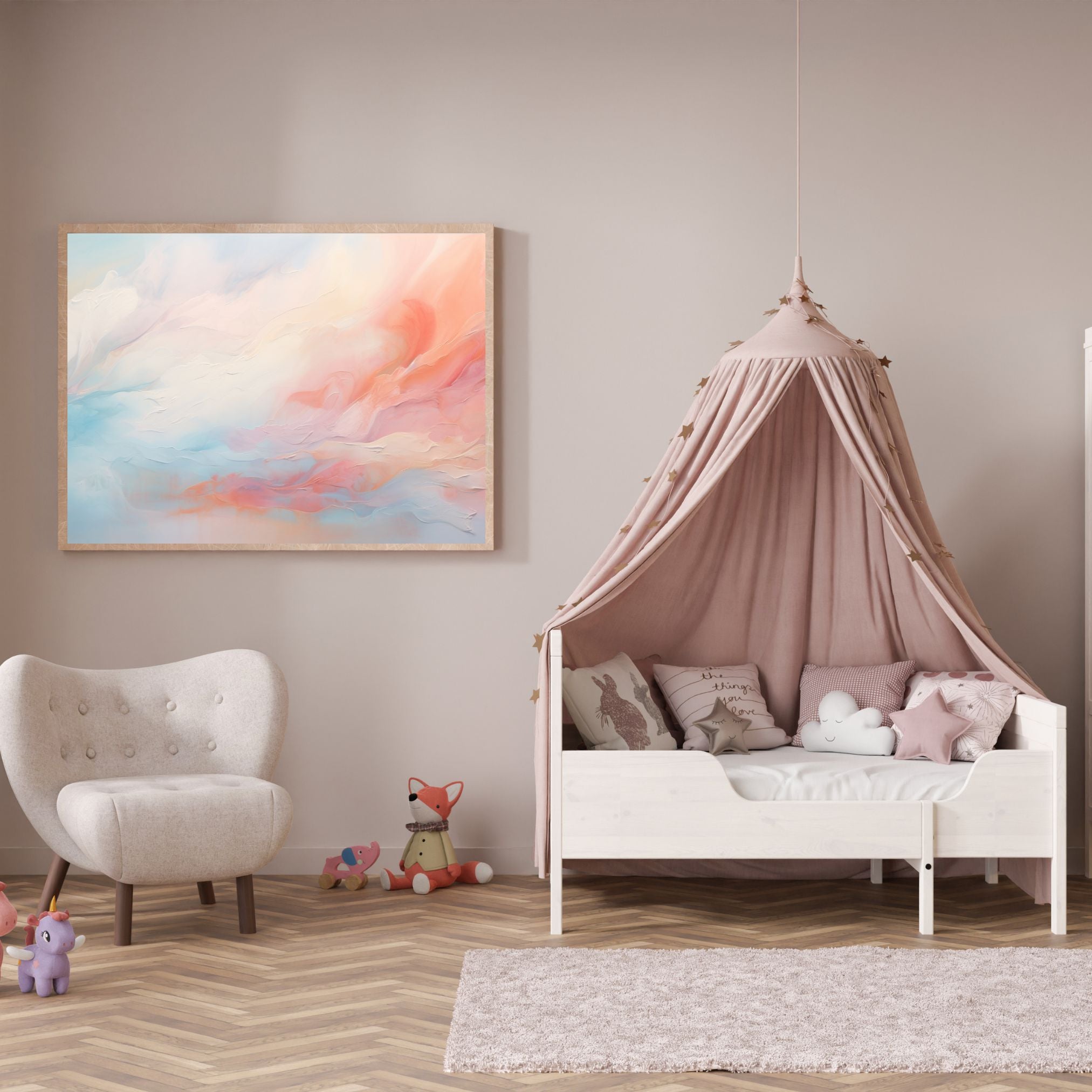 "TRANQUIL HUES: PASTEL SERENITY" 2