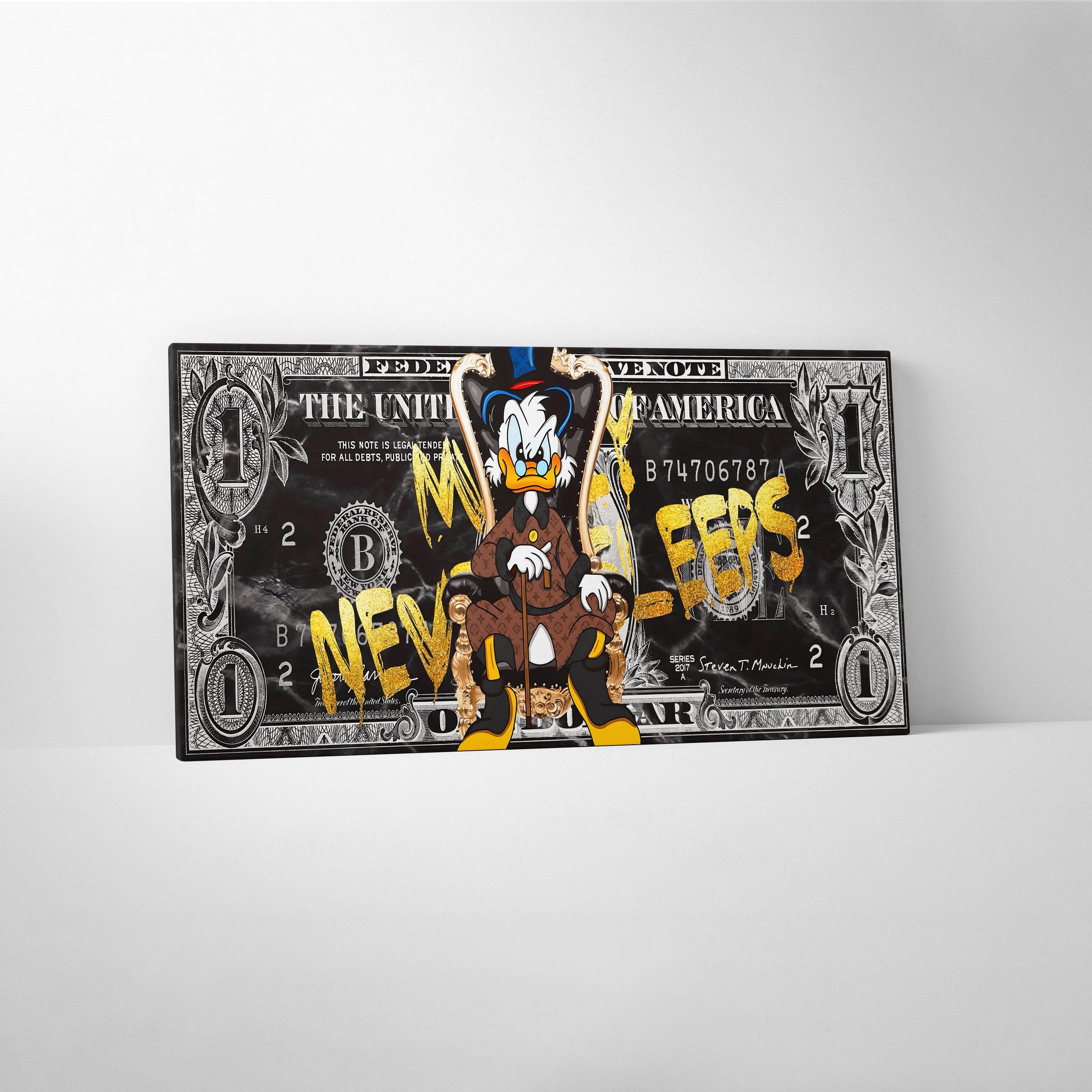 "MONEY NEVER SLEEPS"