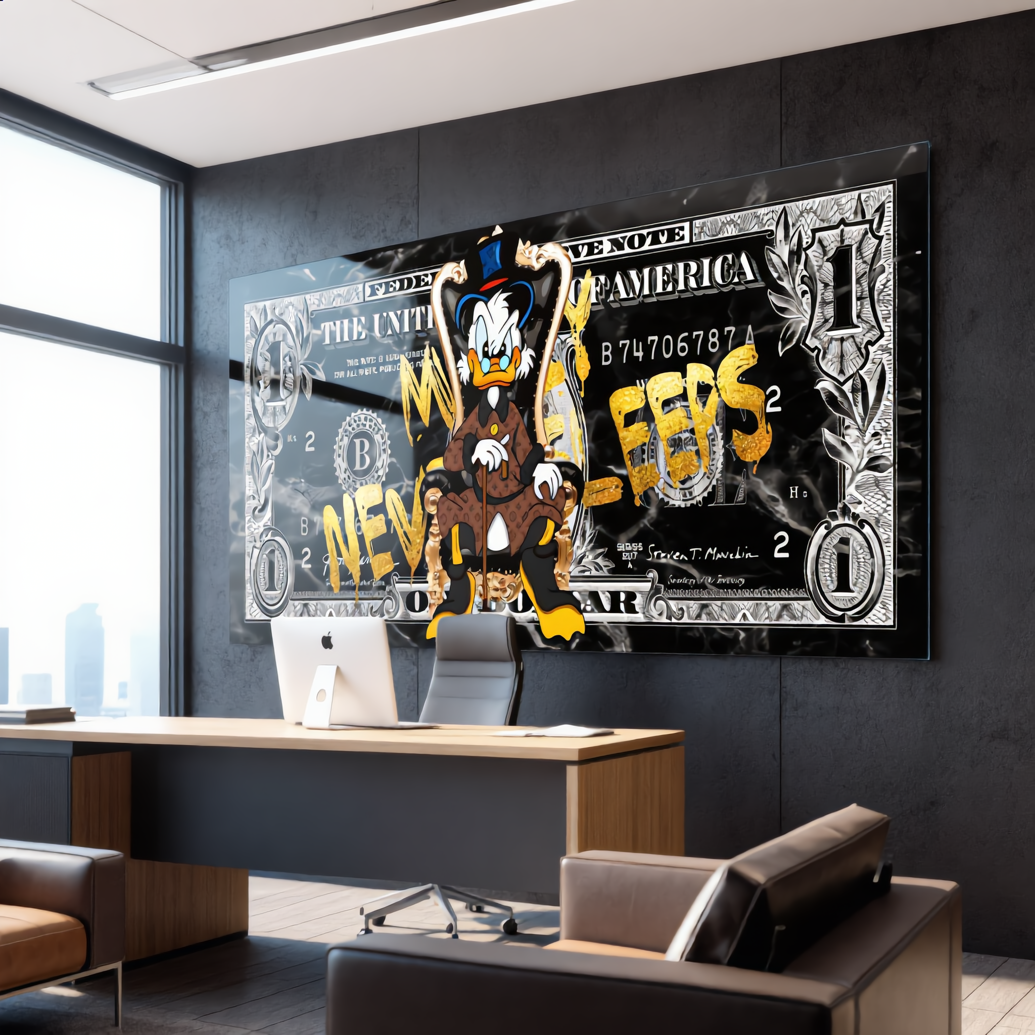 "MONEY NEVER SLEEPS"