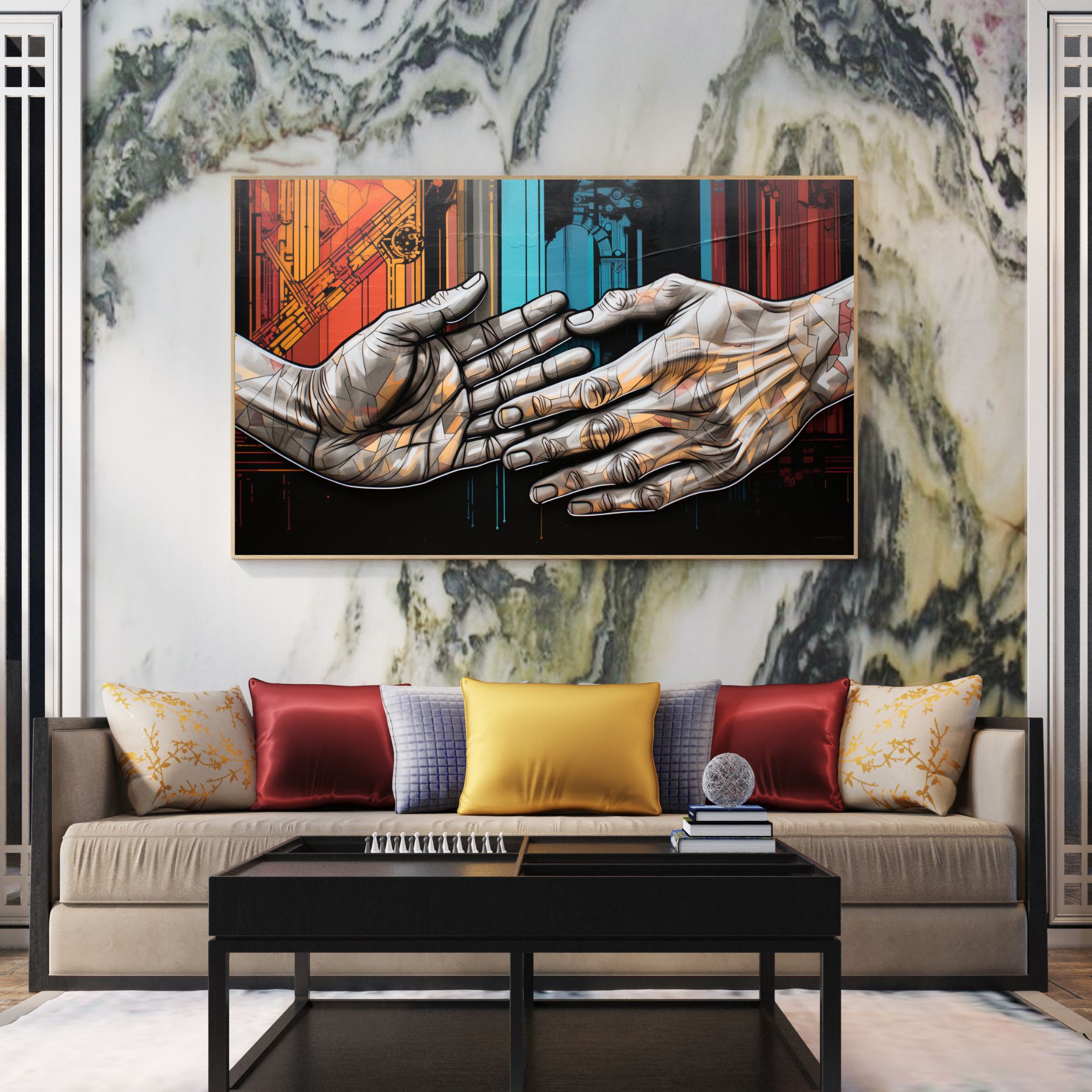 Pop Art Hands