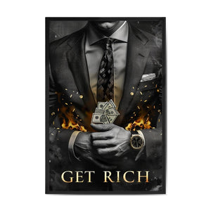 "GET RICH"