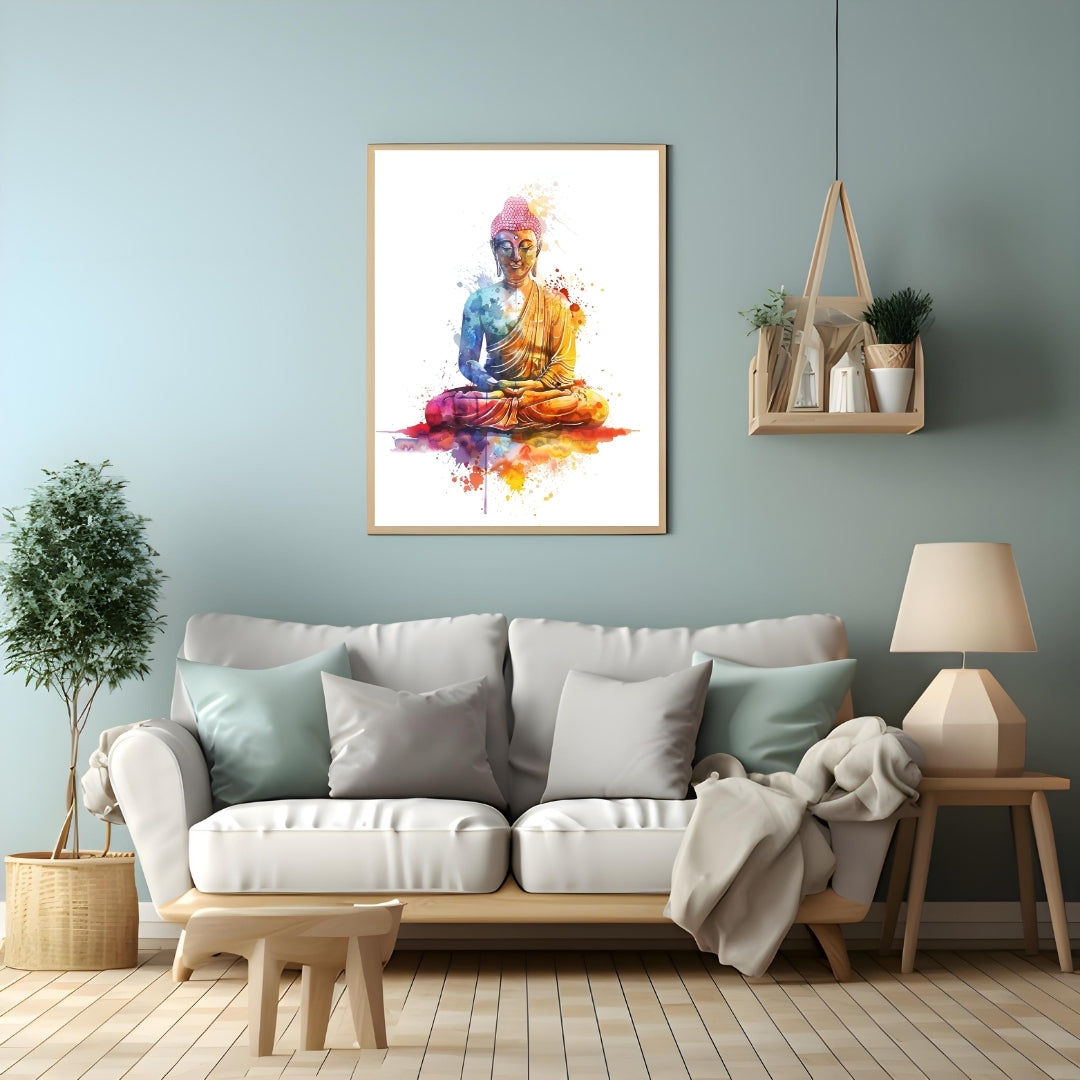 "COLORFUL BUDDHA"