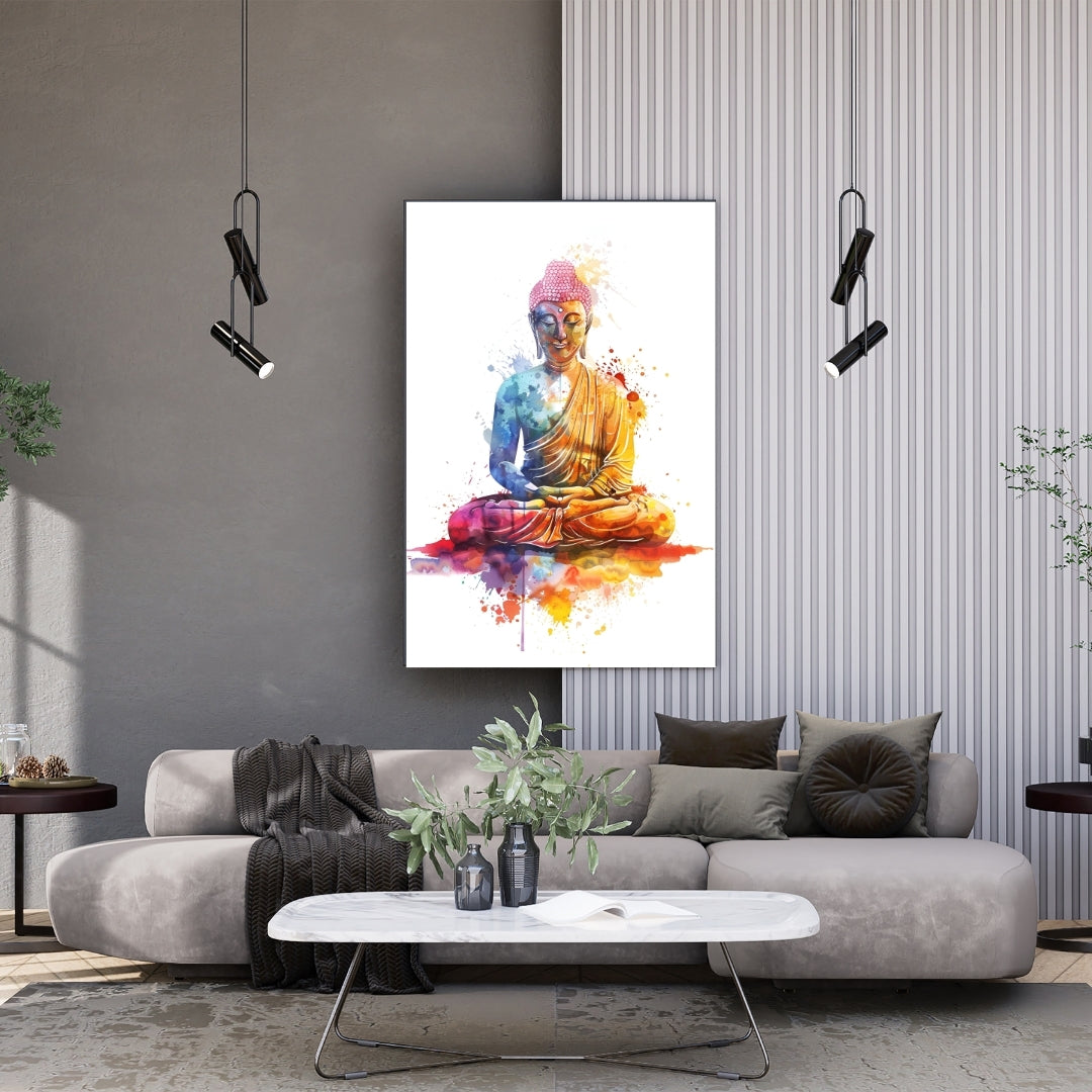 "COLORFUL BUDDHA"