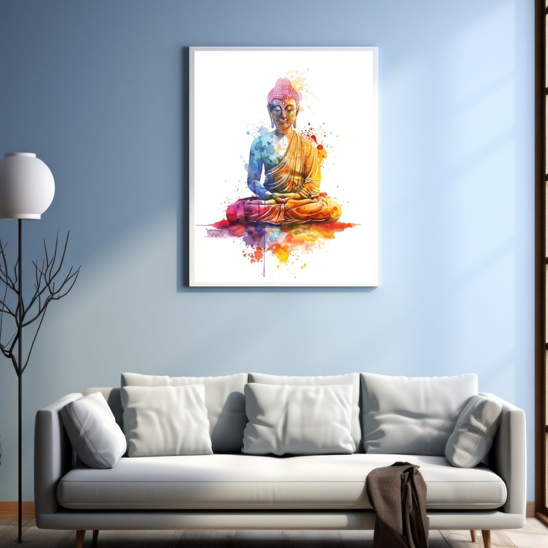 "COLORFUL BUDDHA"