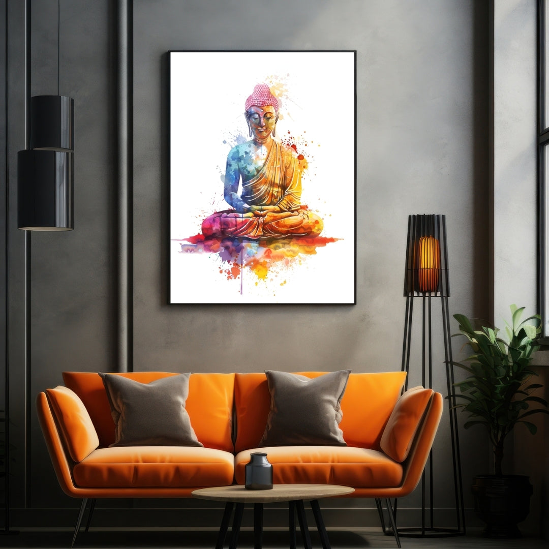 "COLORFUL BUDDHA"