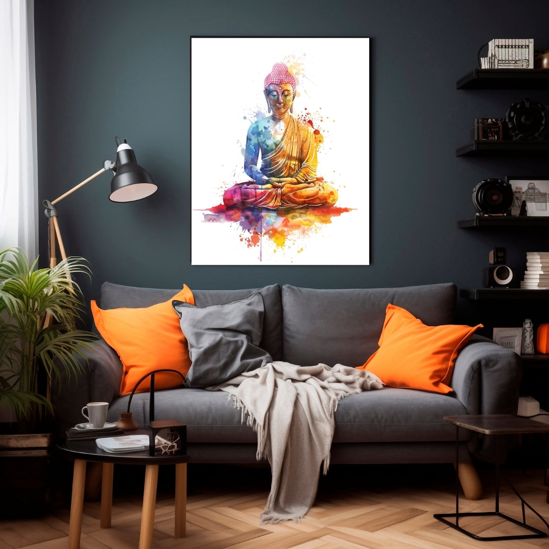 "COLORFUL BUDDHA"