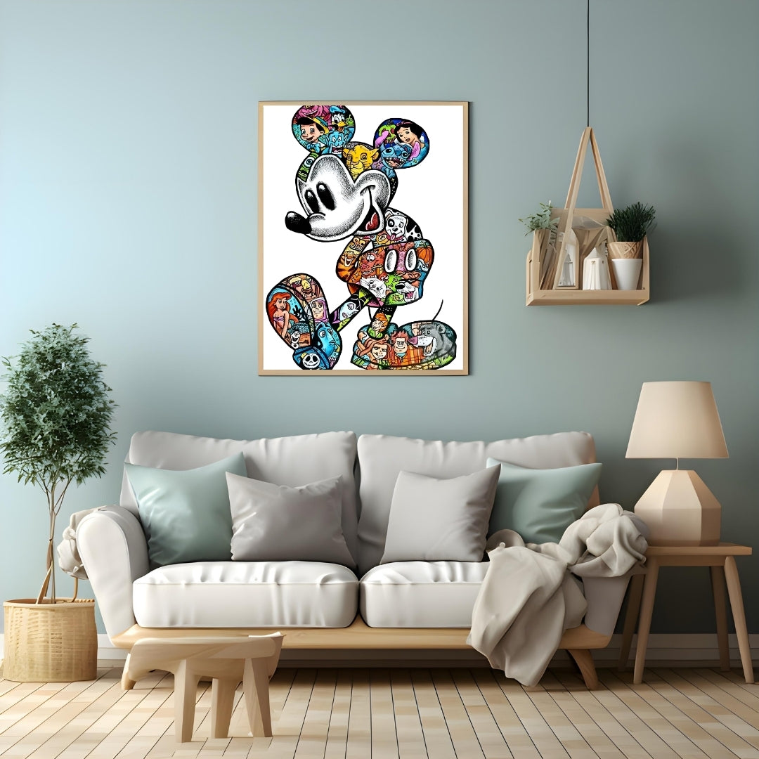 "COLORFUL MICKEY"