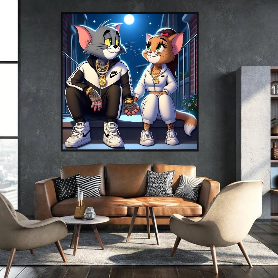 "THE CAT COUPLE"