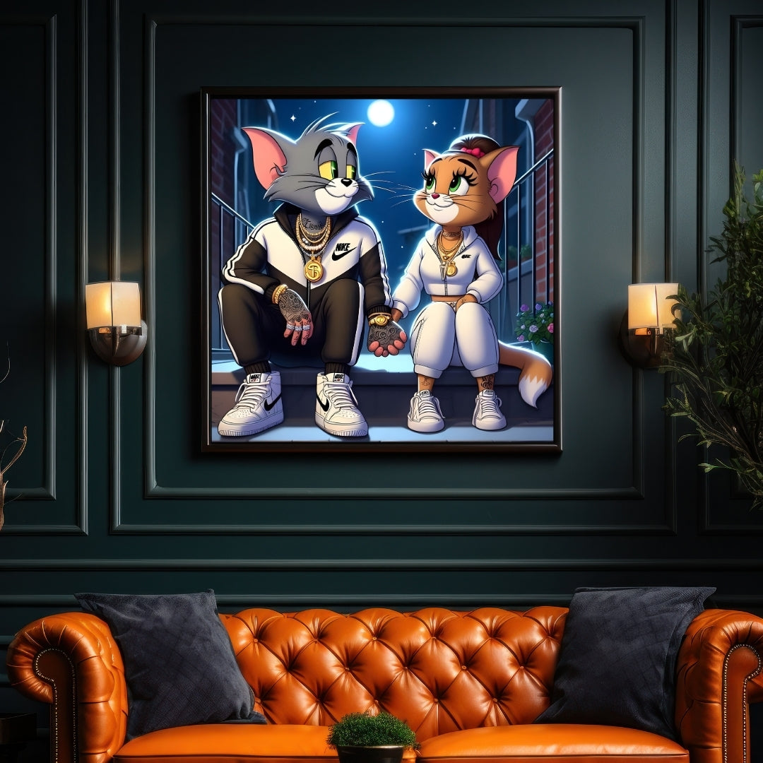 "THE CAT COUPLE"