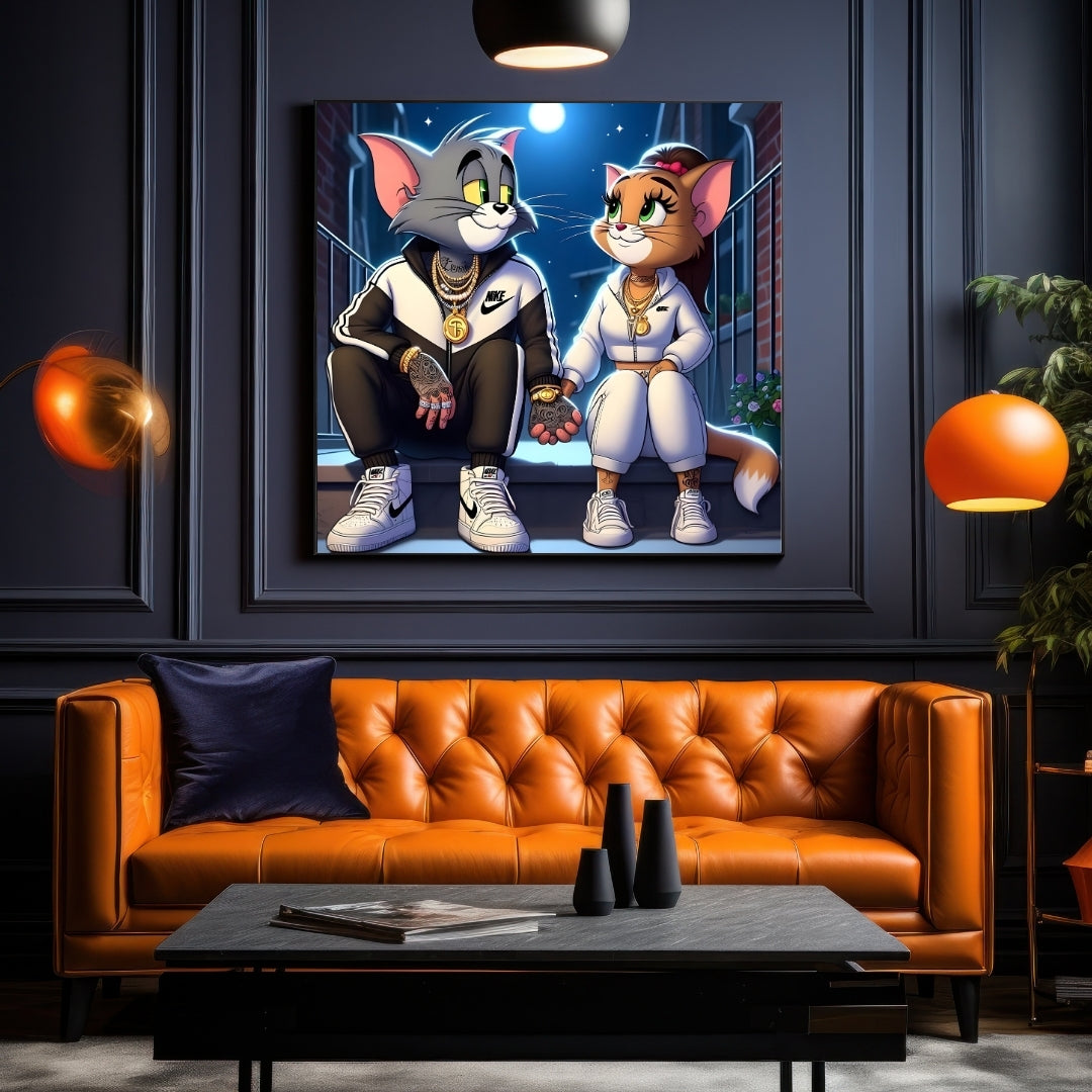 "THE CAT COUPLE"
