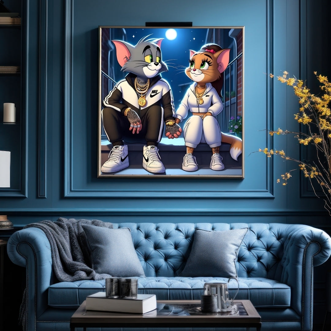 "THE CAT COUPLE"