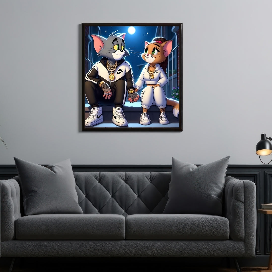 "THE CAT COUPLE"