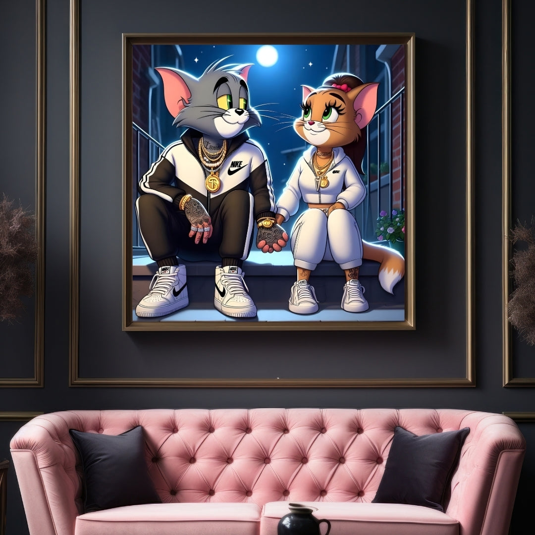 "THE CAT COUPLE"