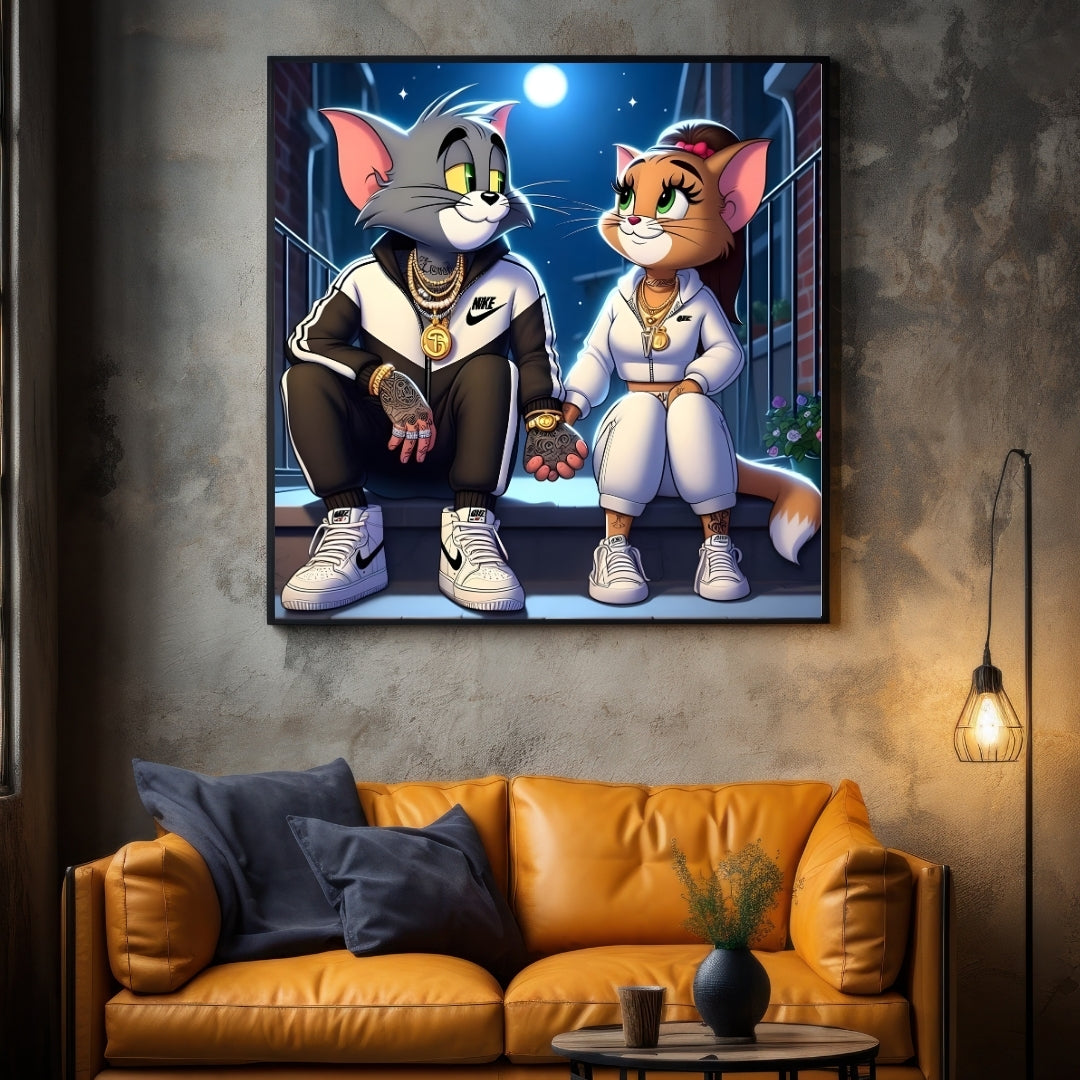 "THE CAT COUPLE"