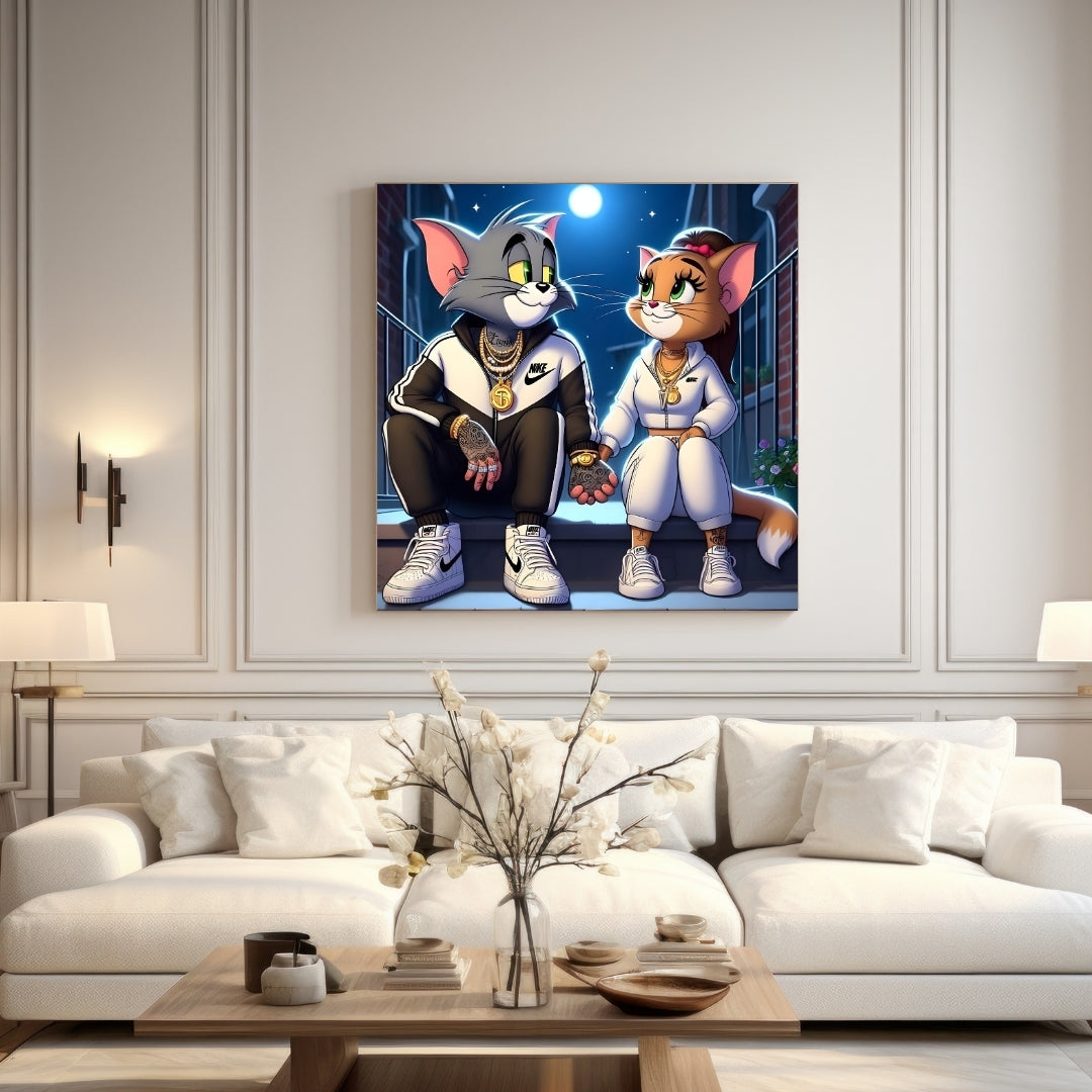 "THE CAT COUPLE"