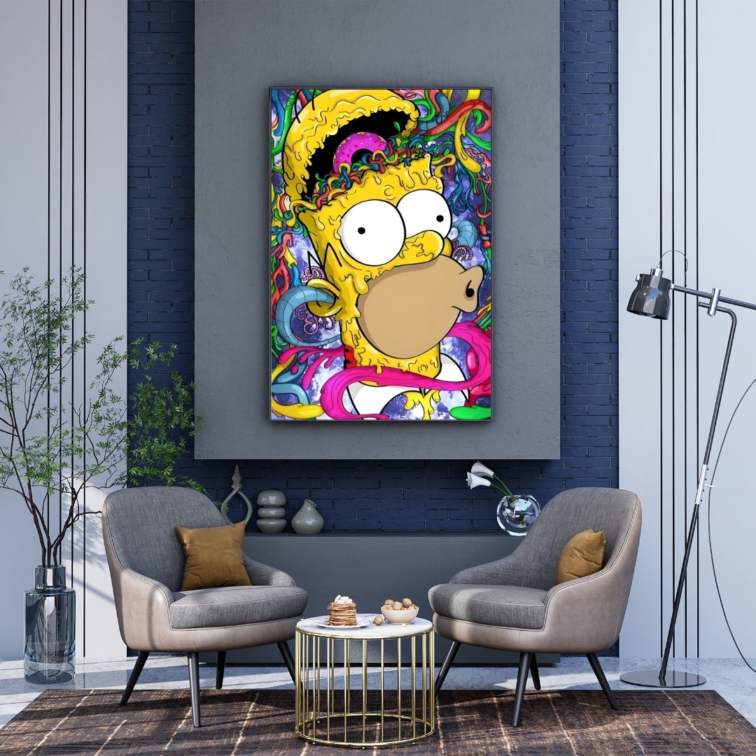 "HOMER'S SWEET MIND"