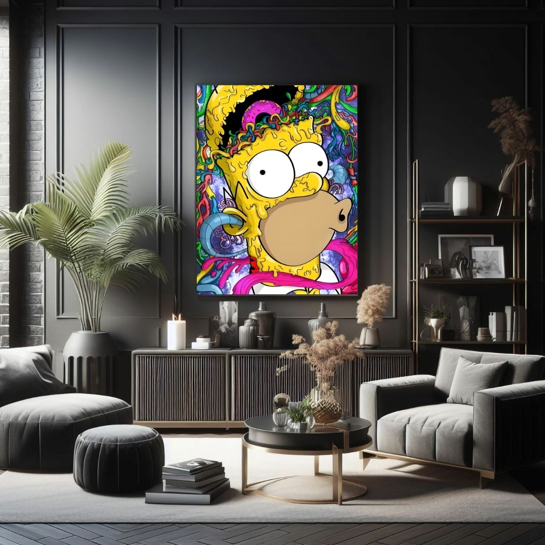 "HOMER'S SWEET MIND"