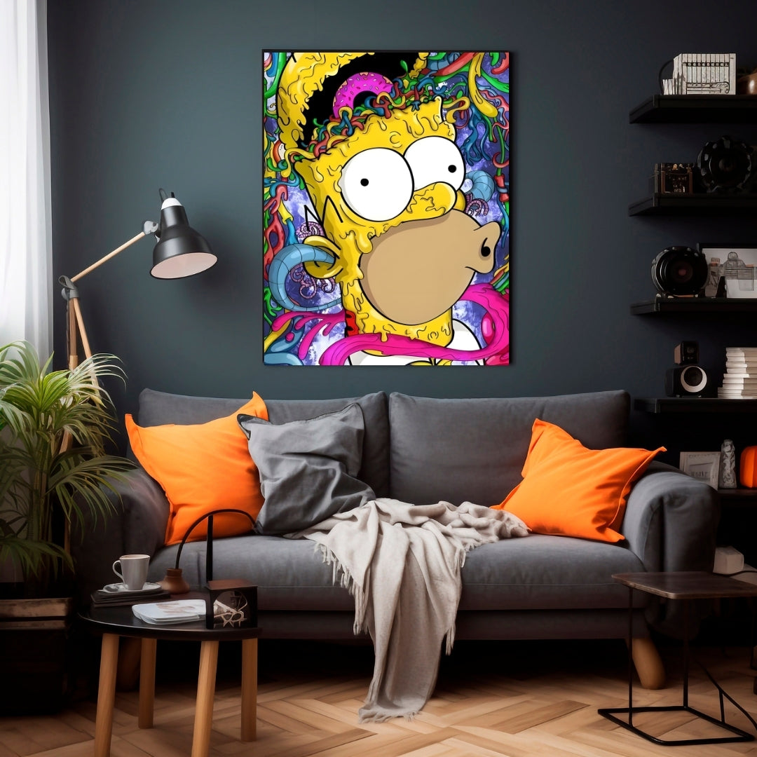 "HOMER'S SWEET MIND"