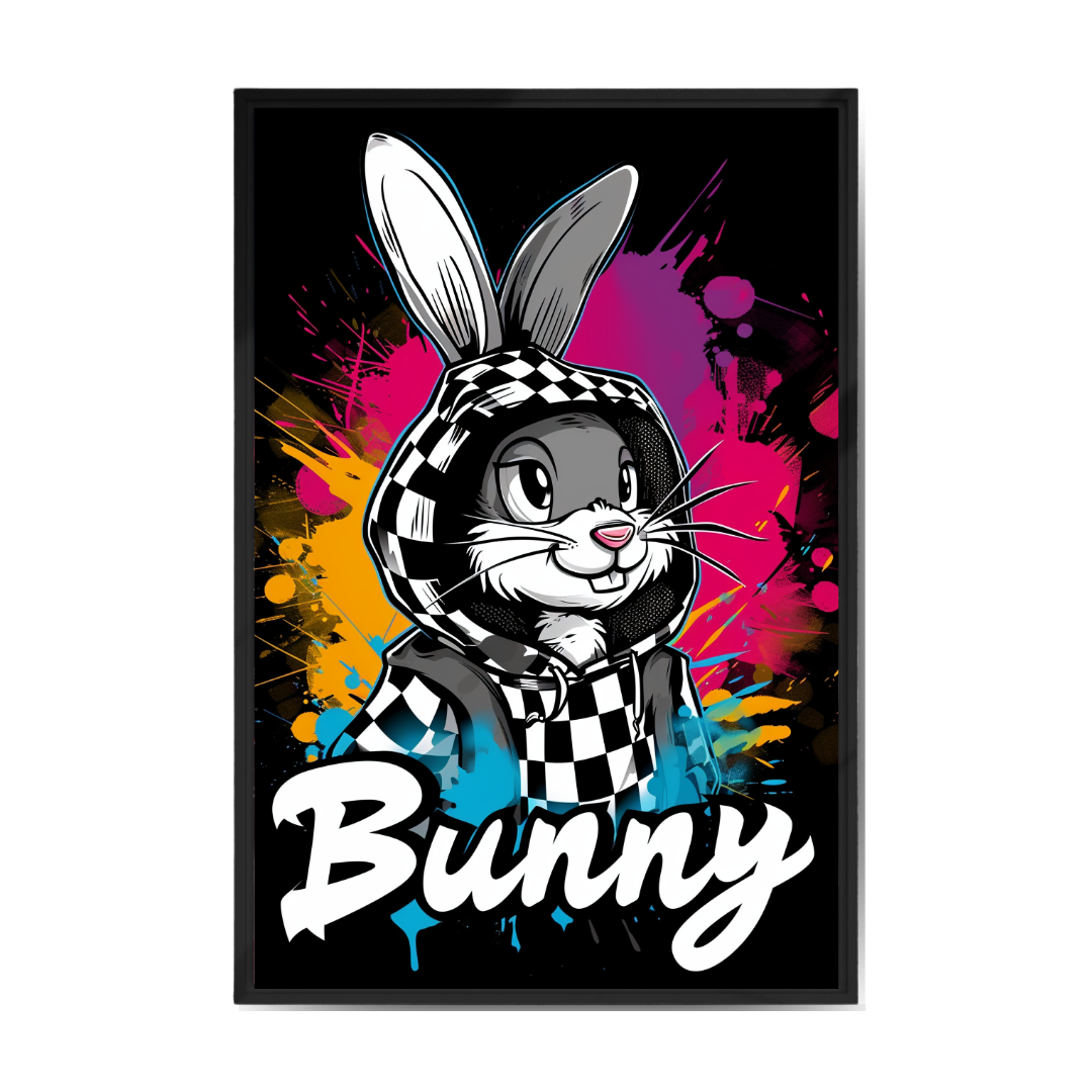 "BUNNY GRAFFITI ART"