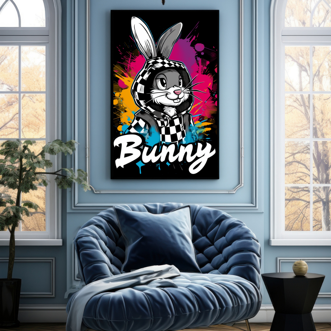 "BUNNY GRAFFITI ART"