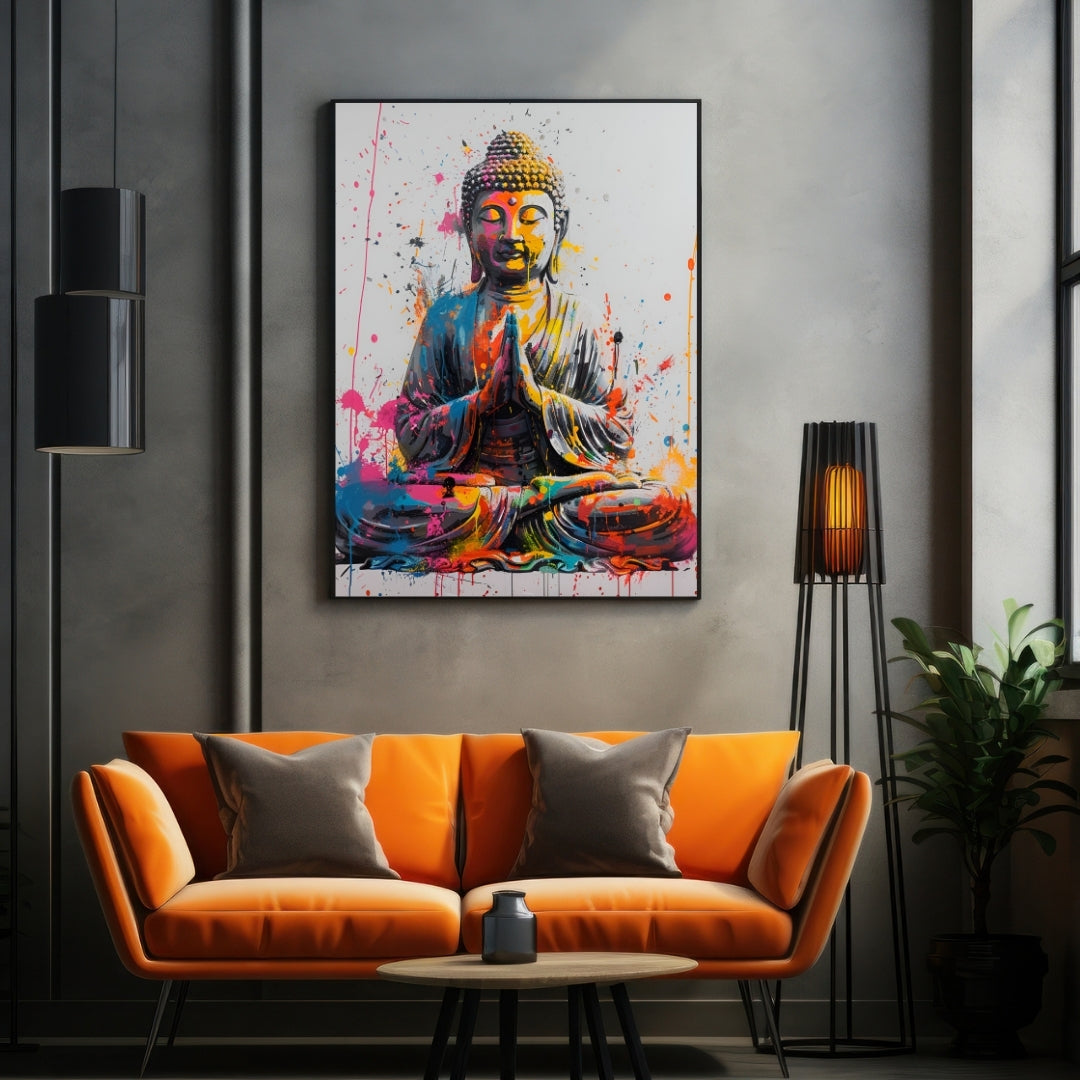 "COLORFUL BUDDHA 2"