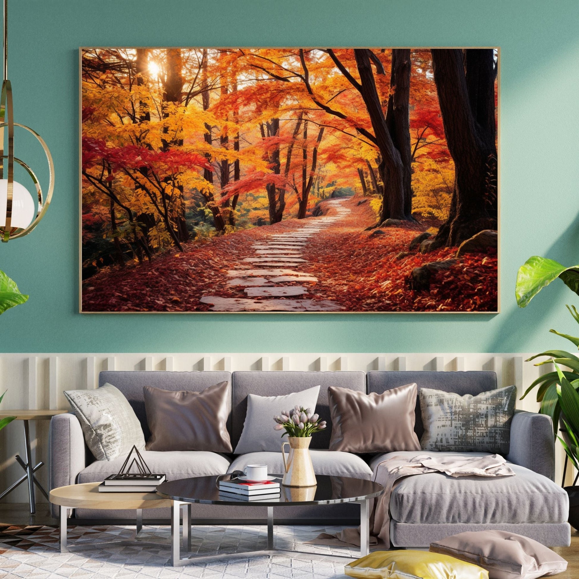 "AUTUMNAL SERENADE: THE ENCHANTED PATH"