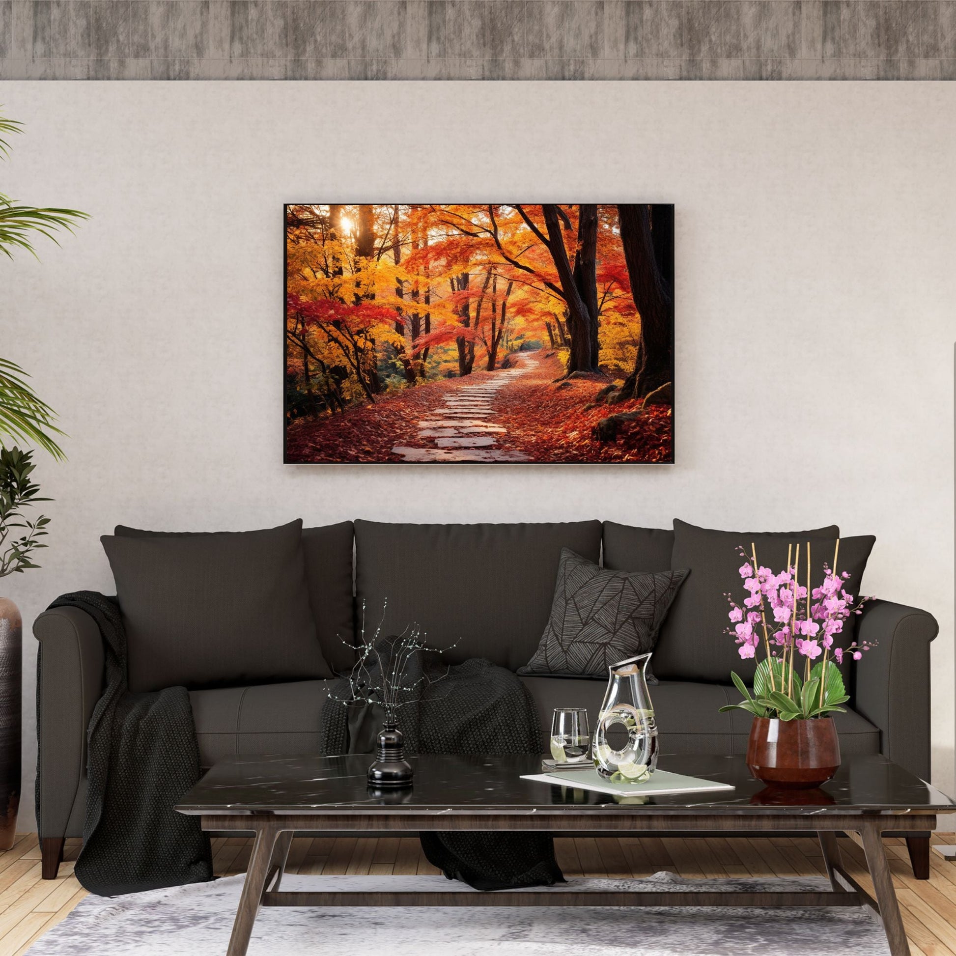 "AUTUMNAL SERENADE: THE ENCHANTED PATH"