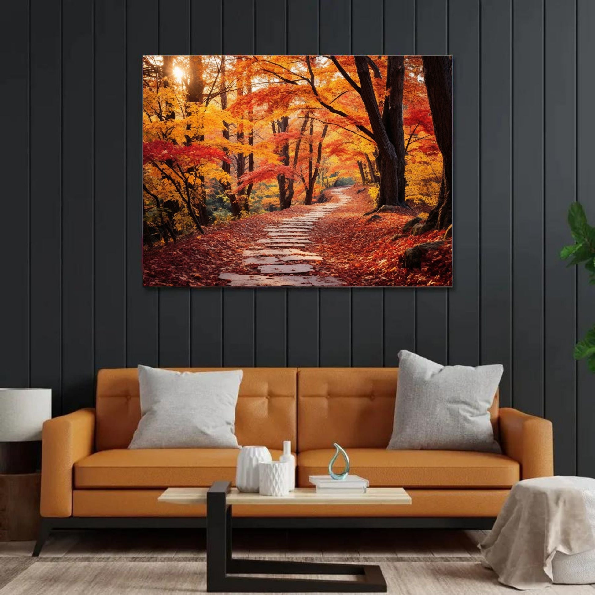 "AUTUMNAL SERENADE: THE ENCHANTED PATH"