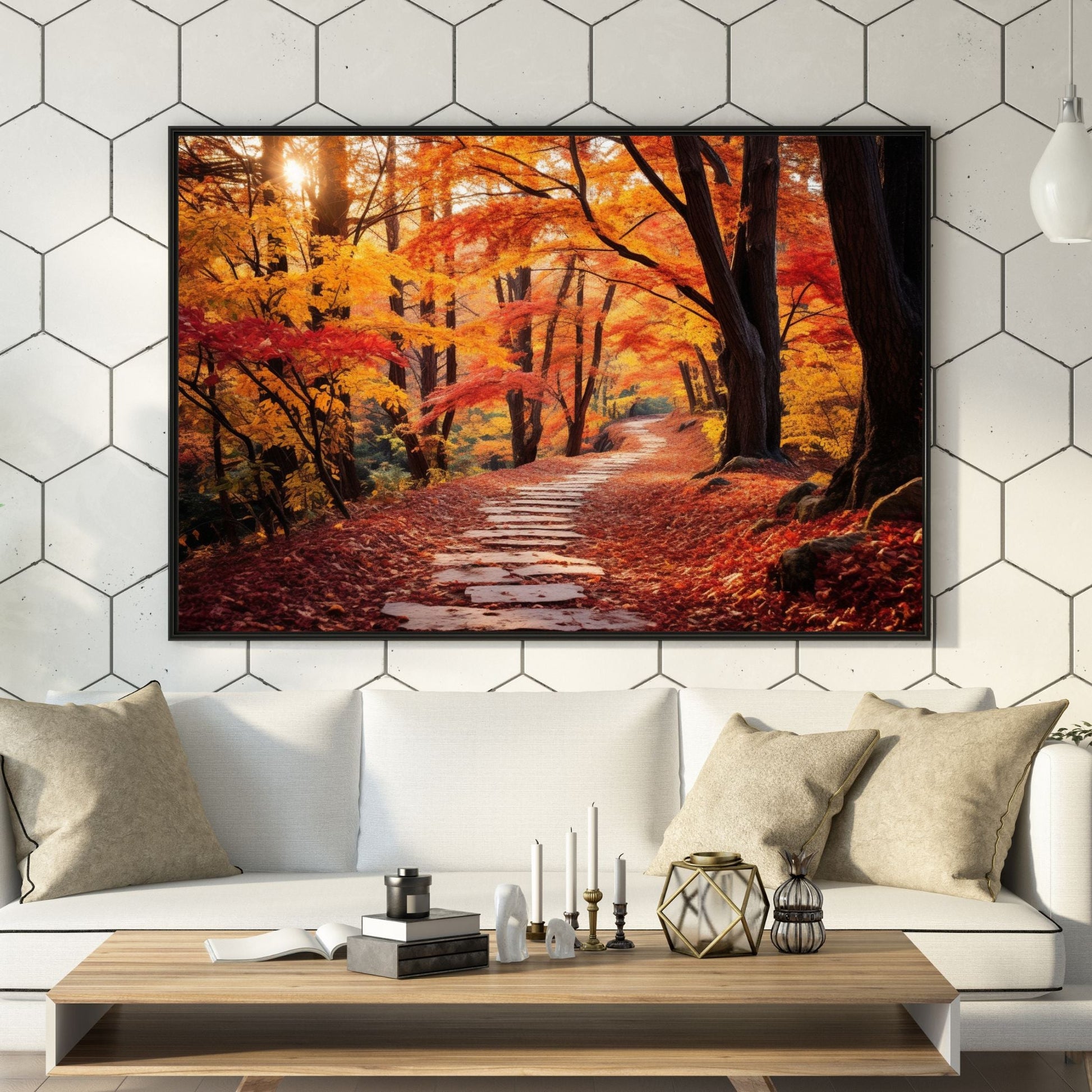 "AUTUMNAL SERENADE: THE ENCHANTED PATH"