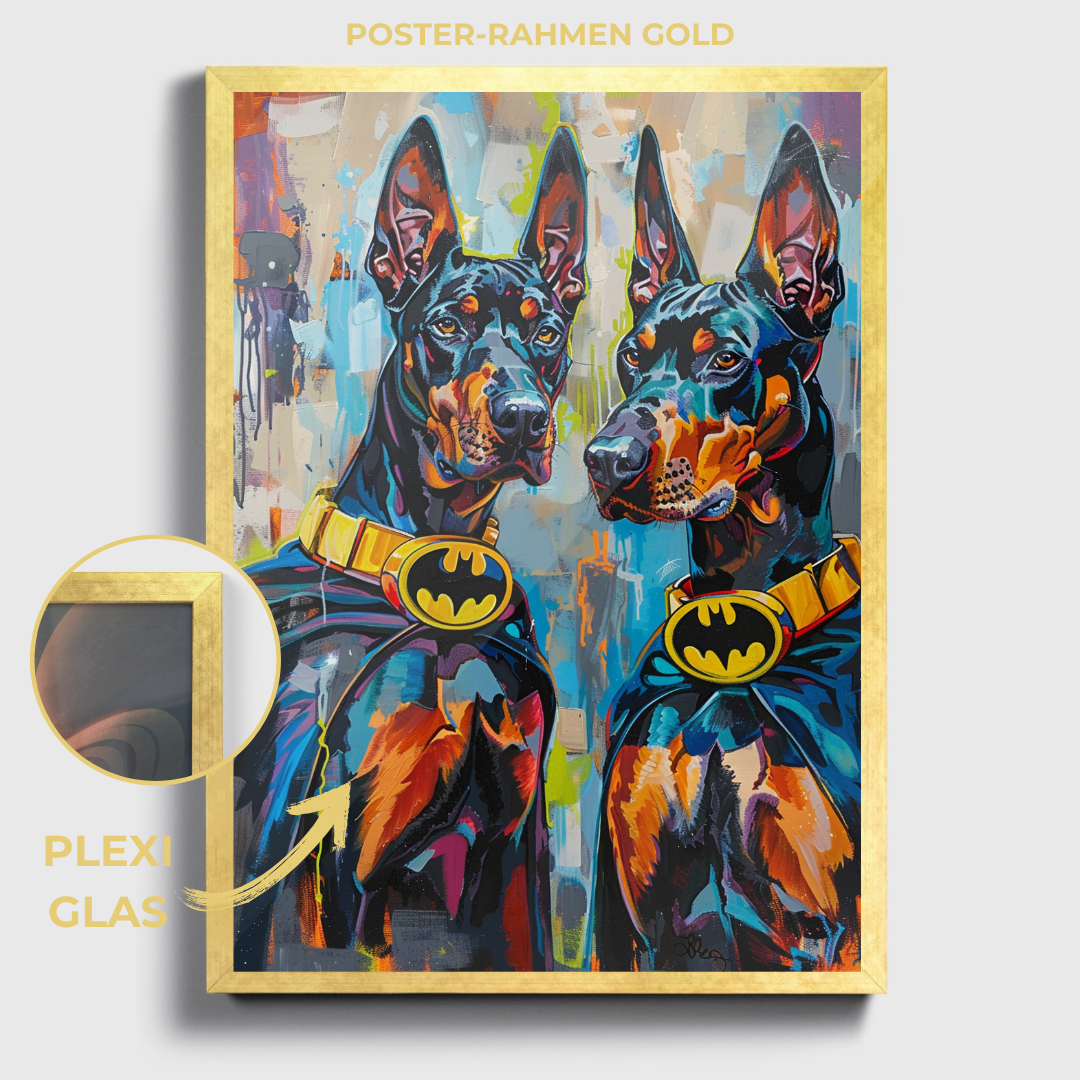 "BATMANS DOBERMANN"