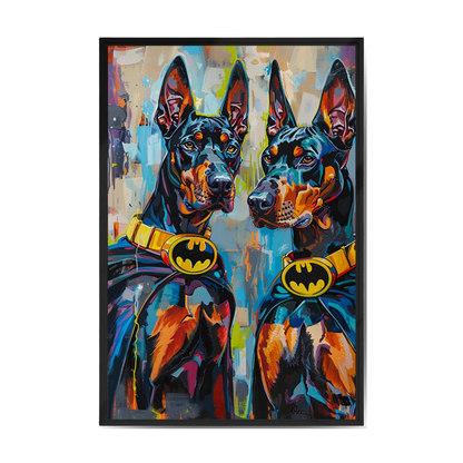 "BATMANS DOBERMANN"