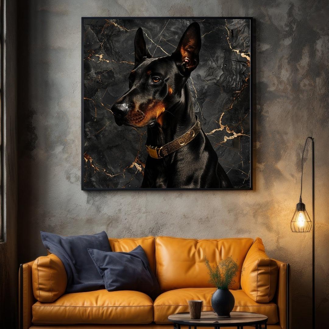 "BLACK DOBERMANN"