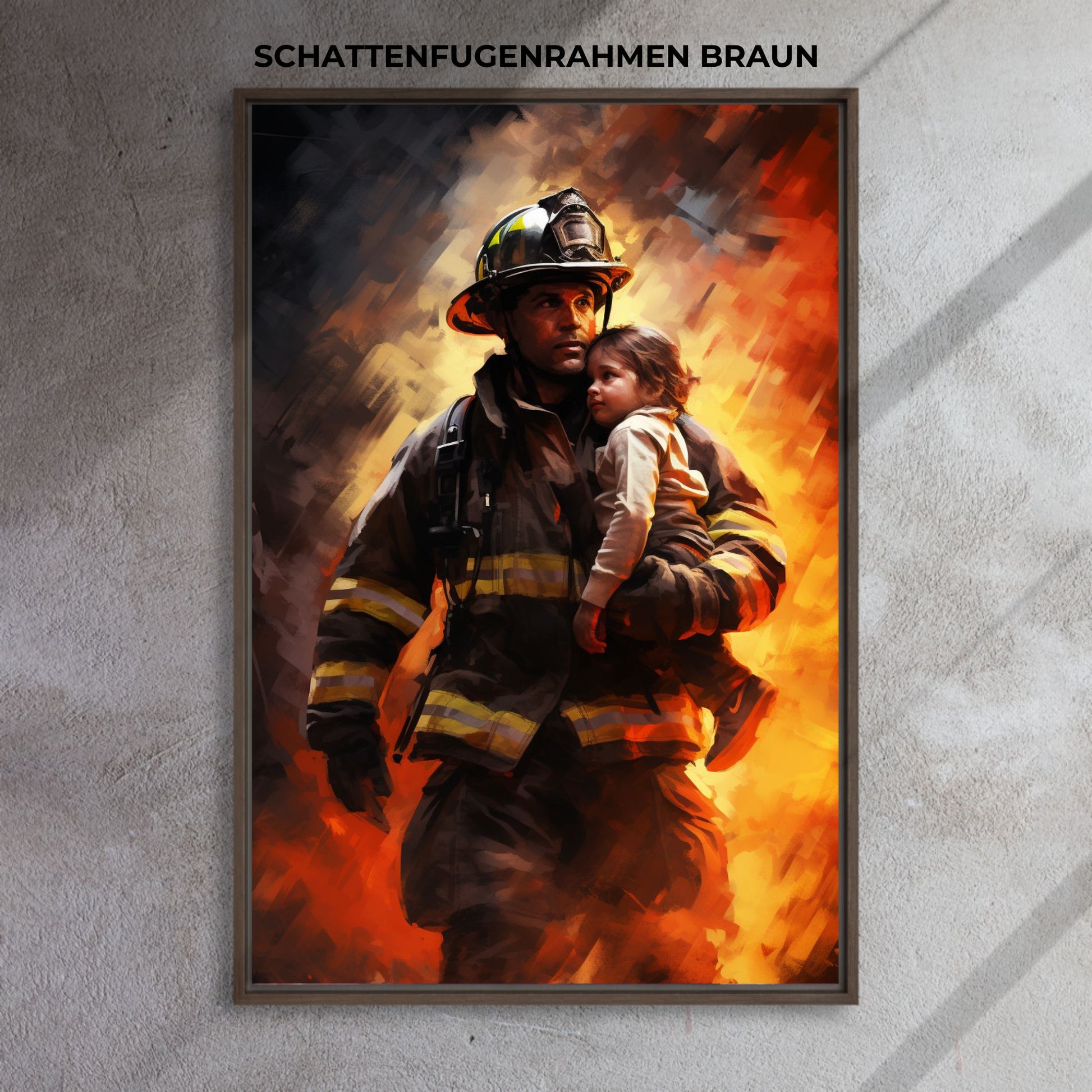 "BRAVERY AMIDST FLAMES: RESCUE AT THE EDGE"