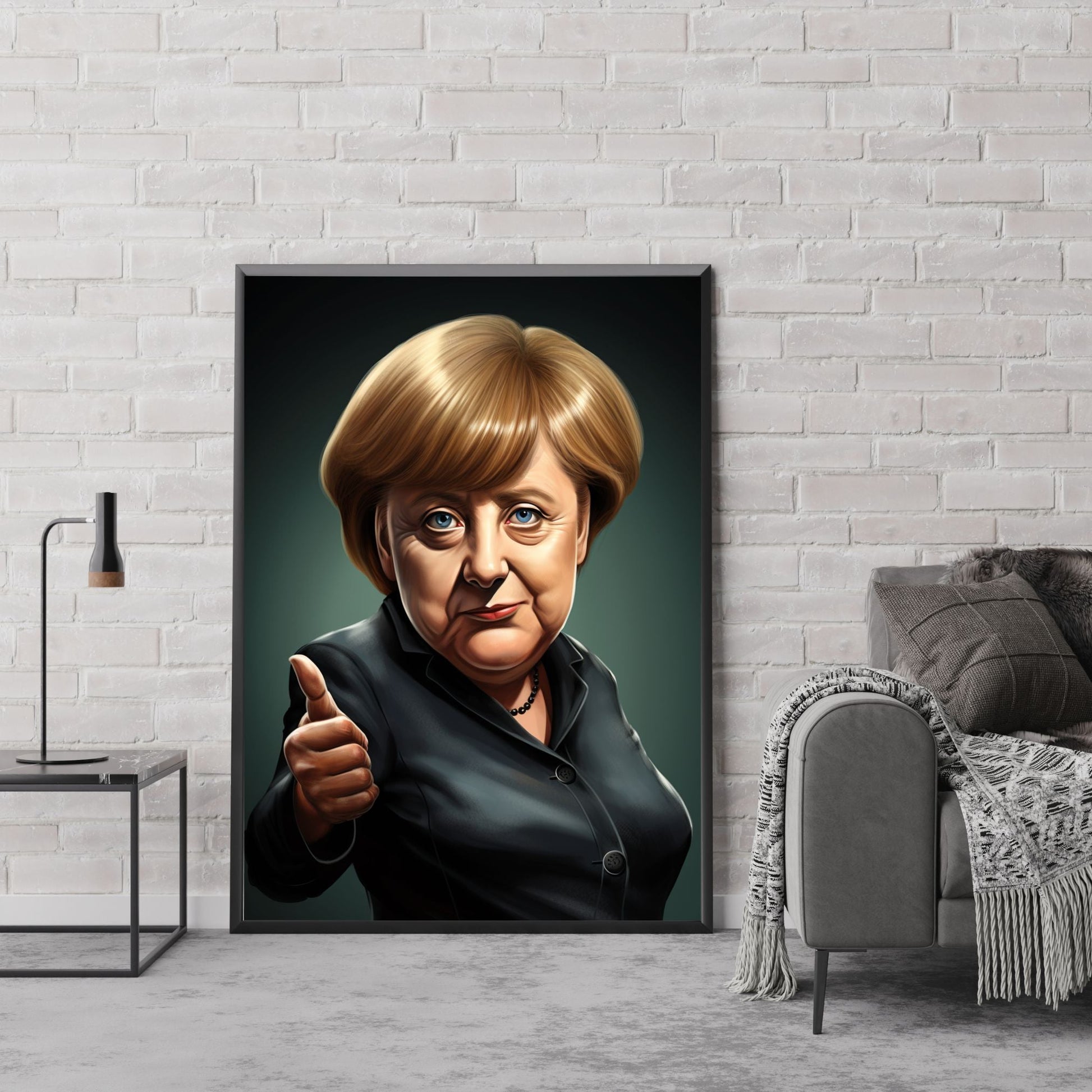 "CARICATURE ANGELA MERKEL"