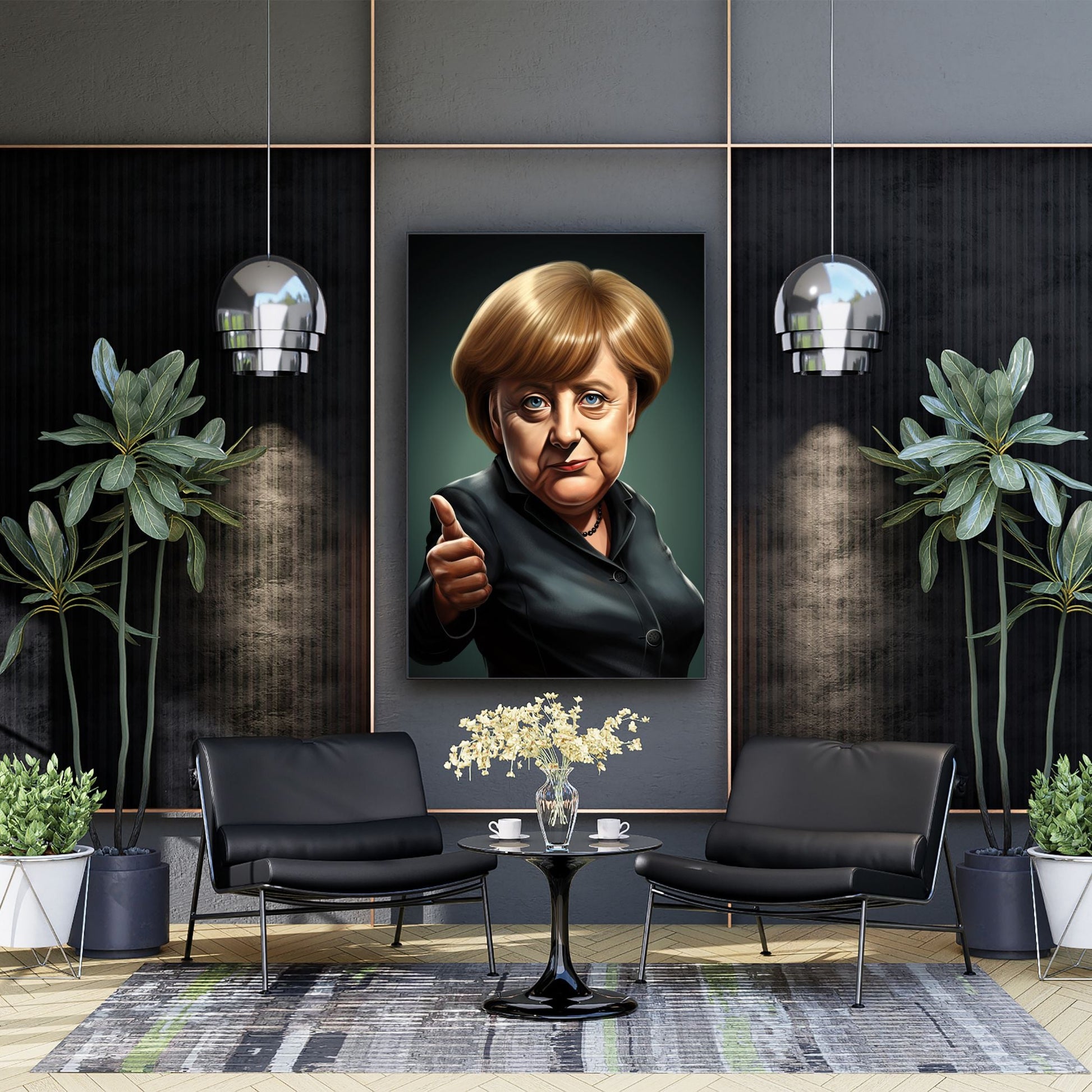 "CARICATURE ANGELA MERKEL"