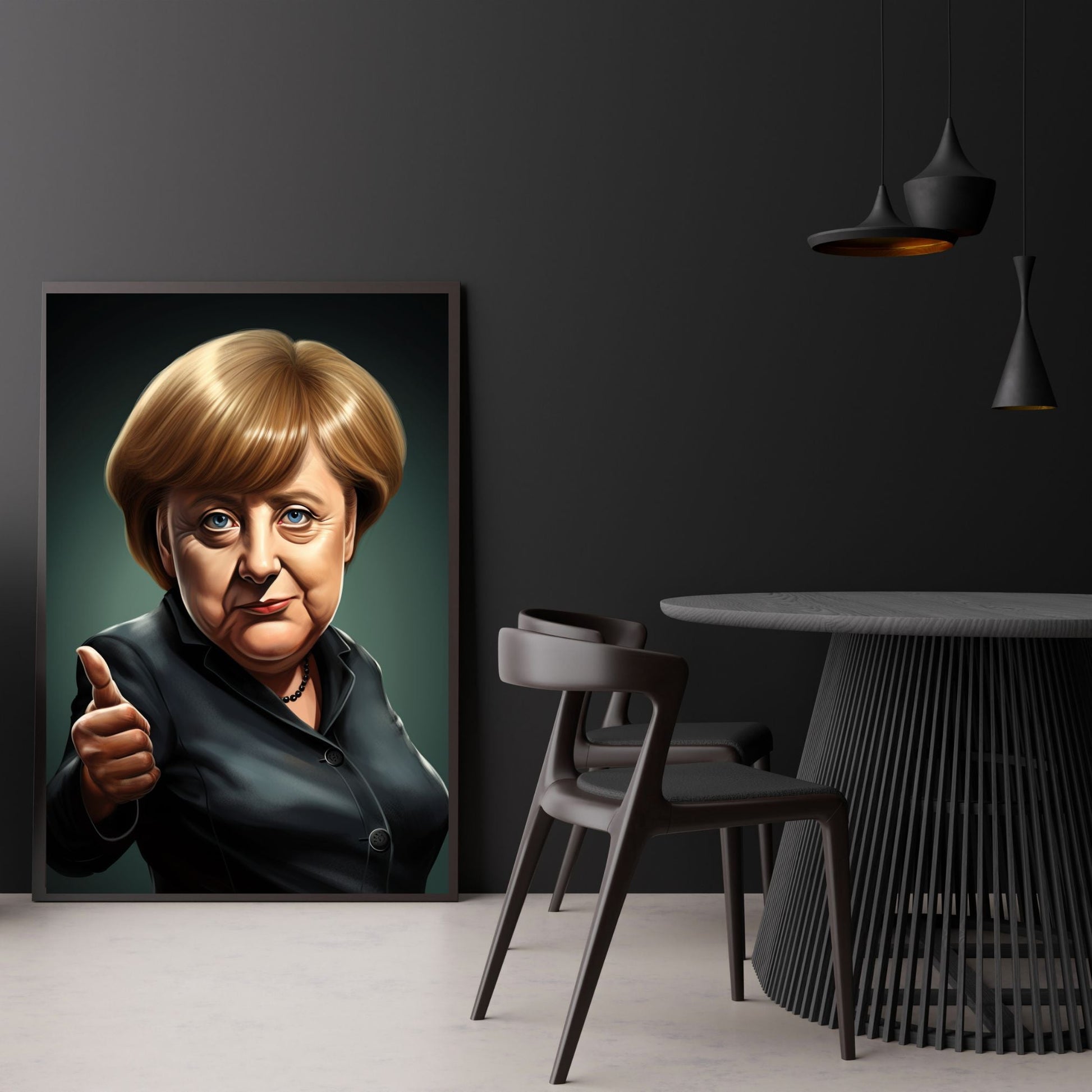 "CARICATURE ANGELA MERKEL"