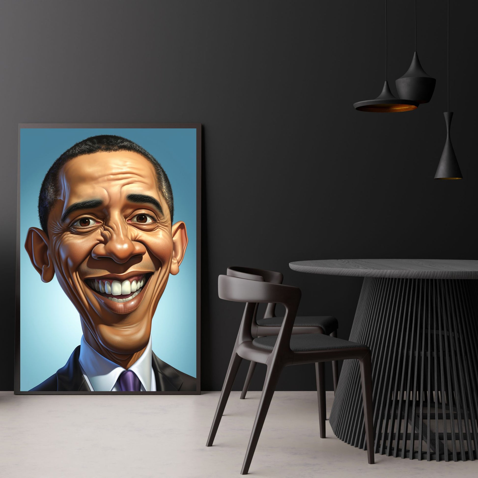 "CARICATURE BARACK OBAMA"