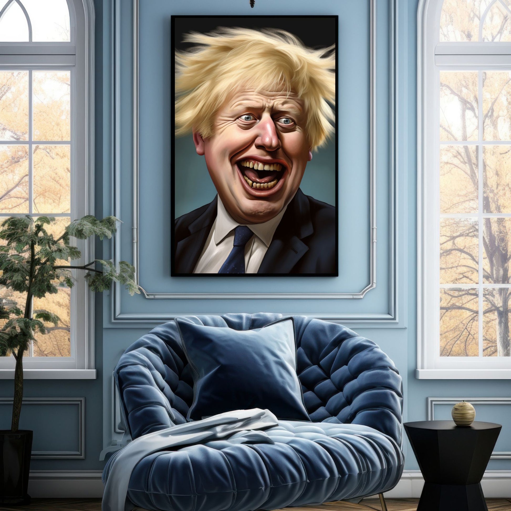 "CARICATURE BORIS JOHNSON"