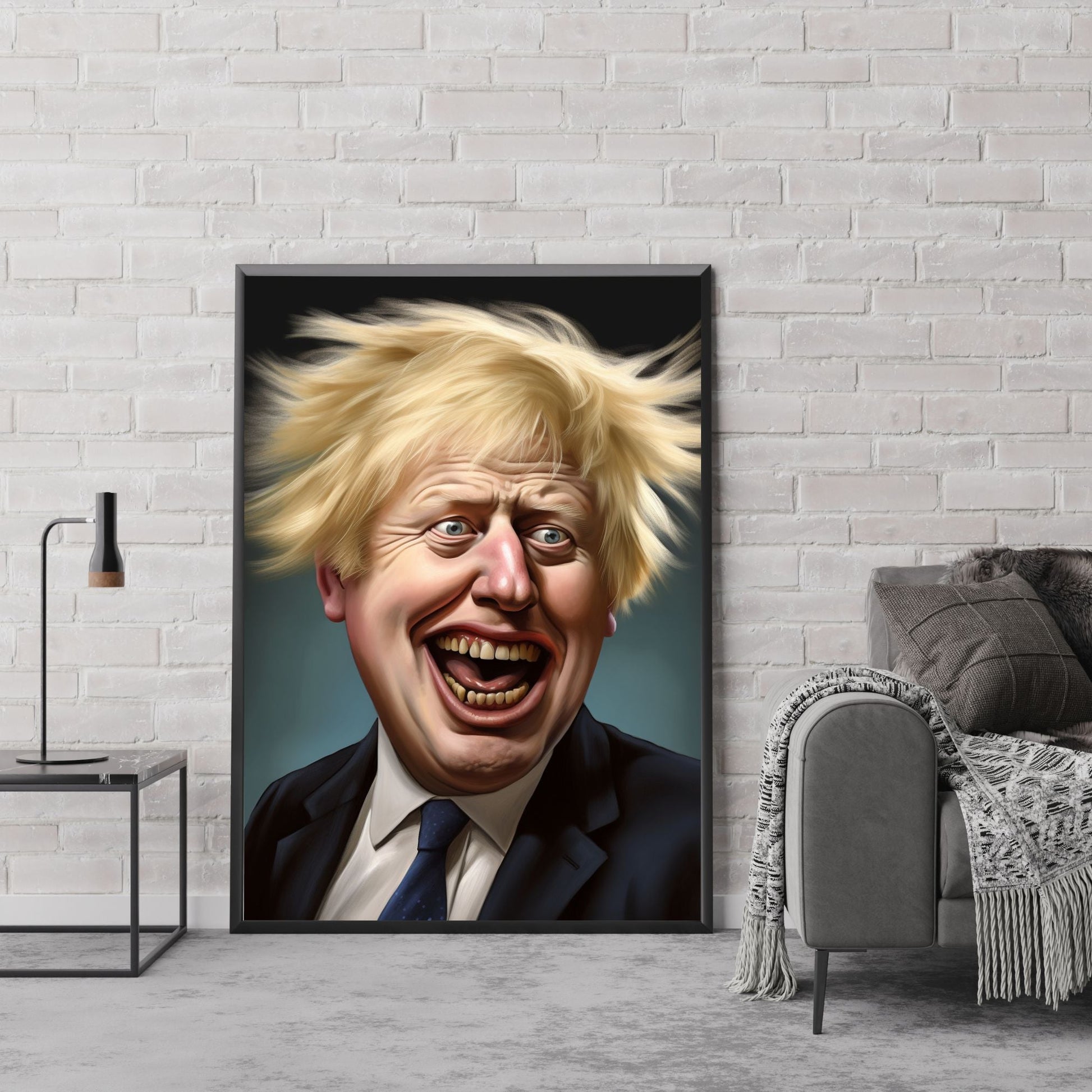 "CARICATURE BORIS JOHNSON"