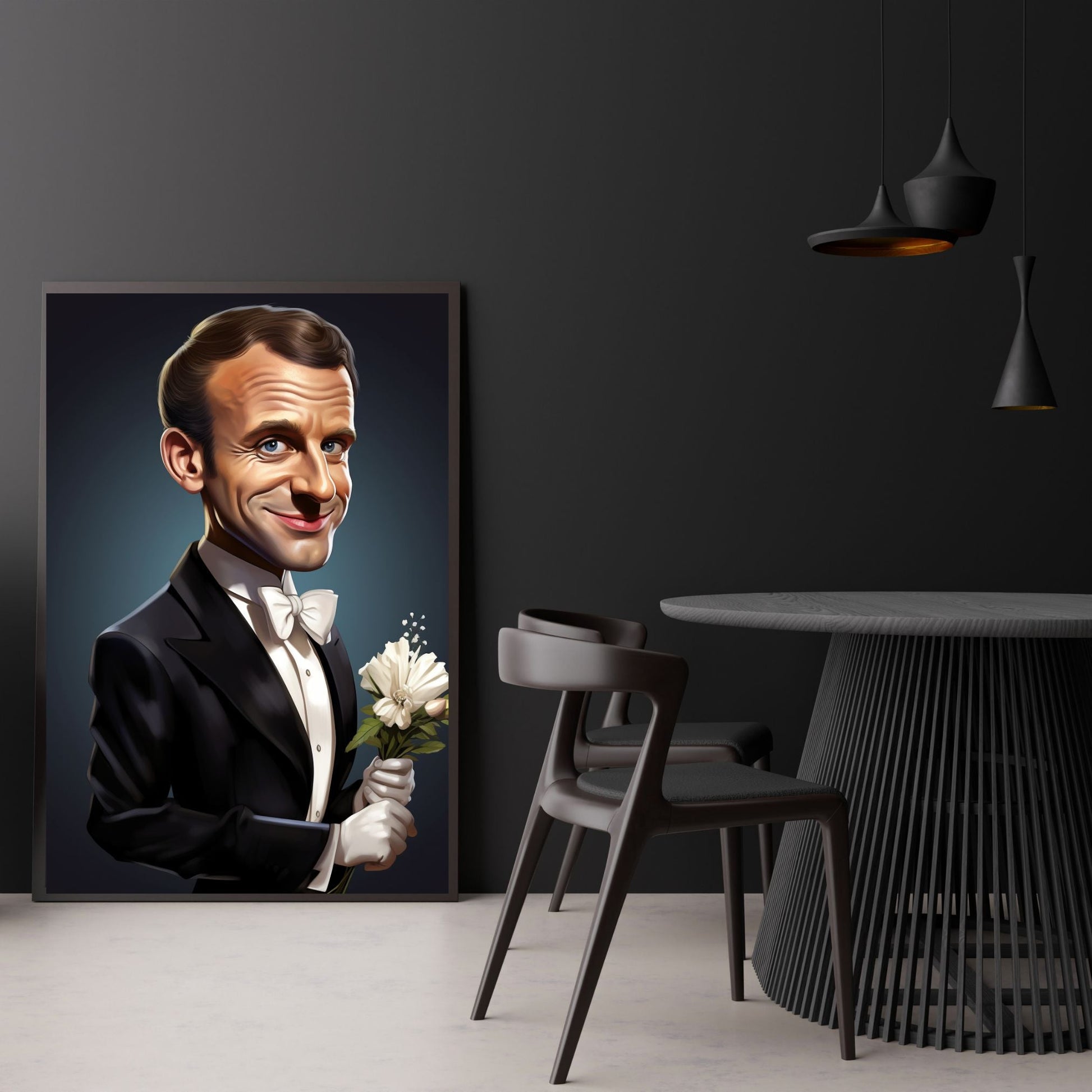 "CARICATURE EMMANUEL MACRON"