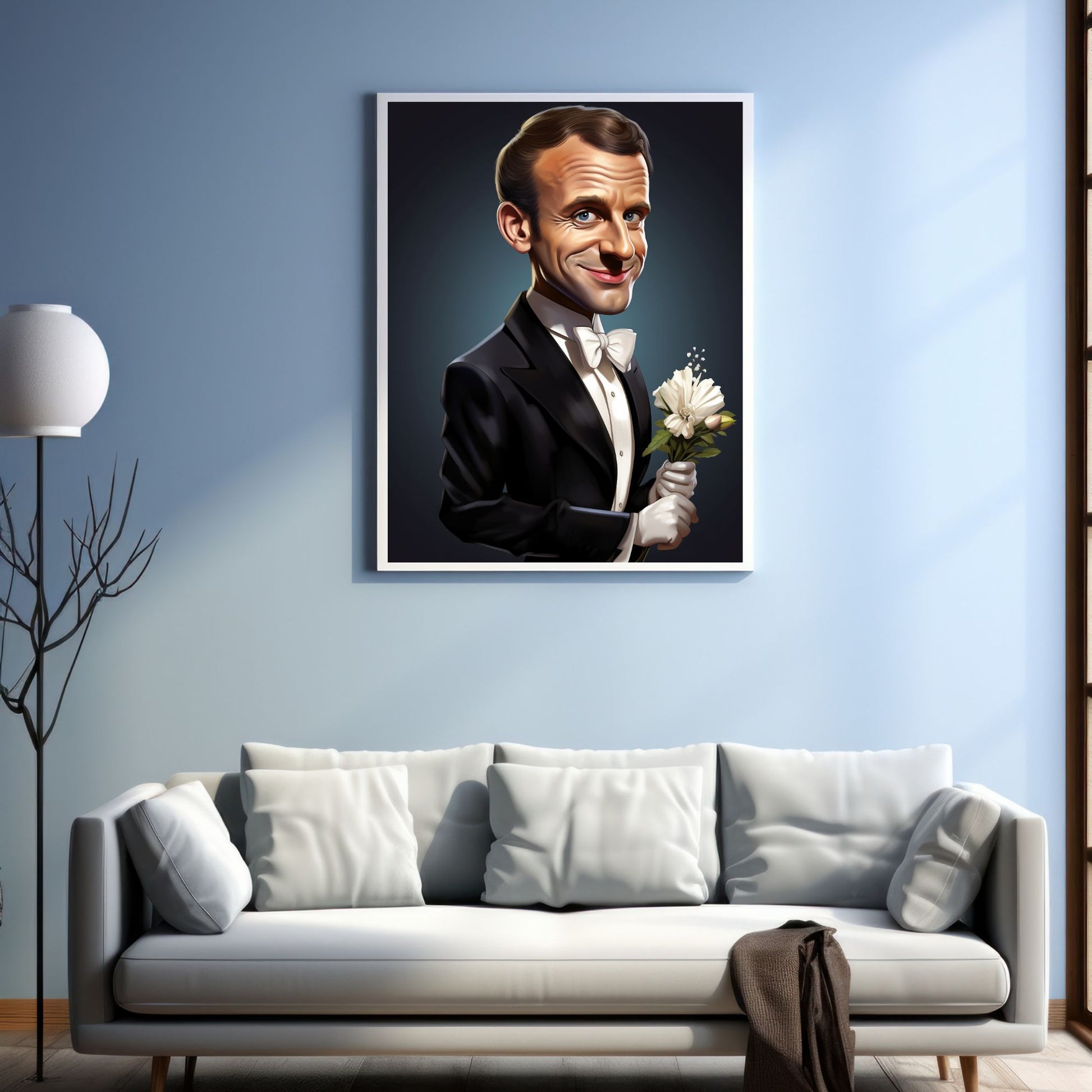 "CARICATURE EMMANUEL MACRON"