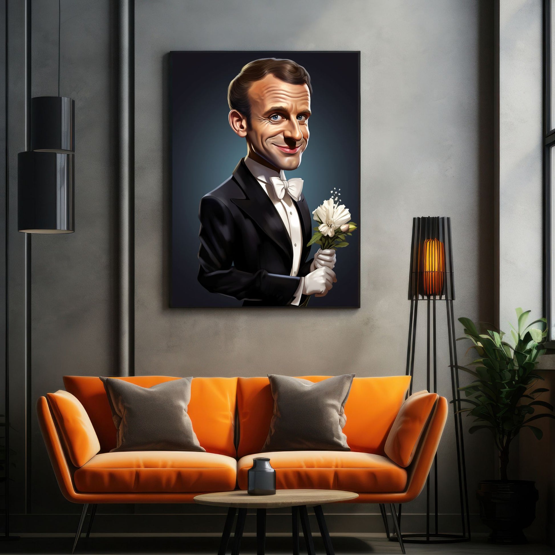 "CARICATURE EMMANUEL MACRON"