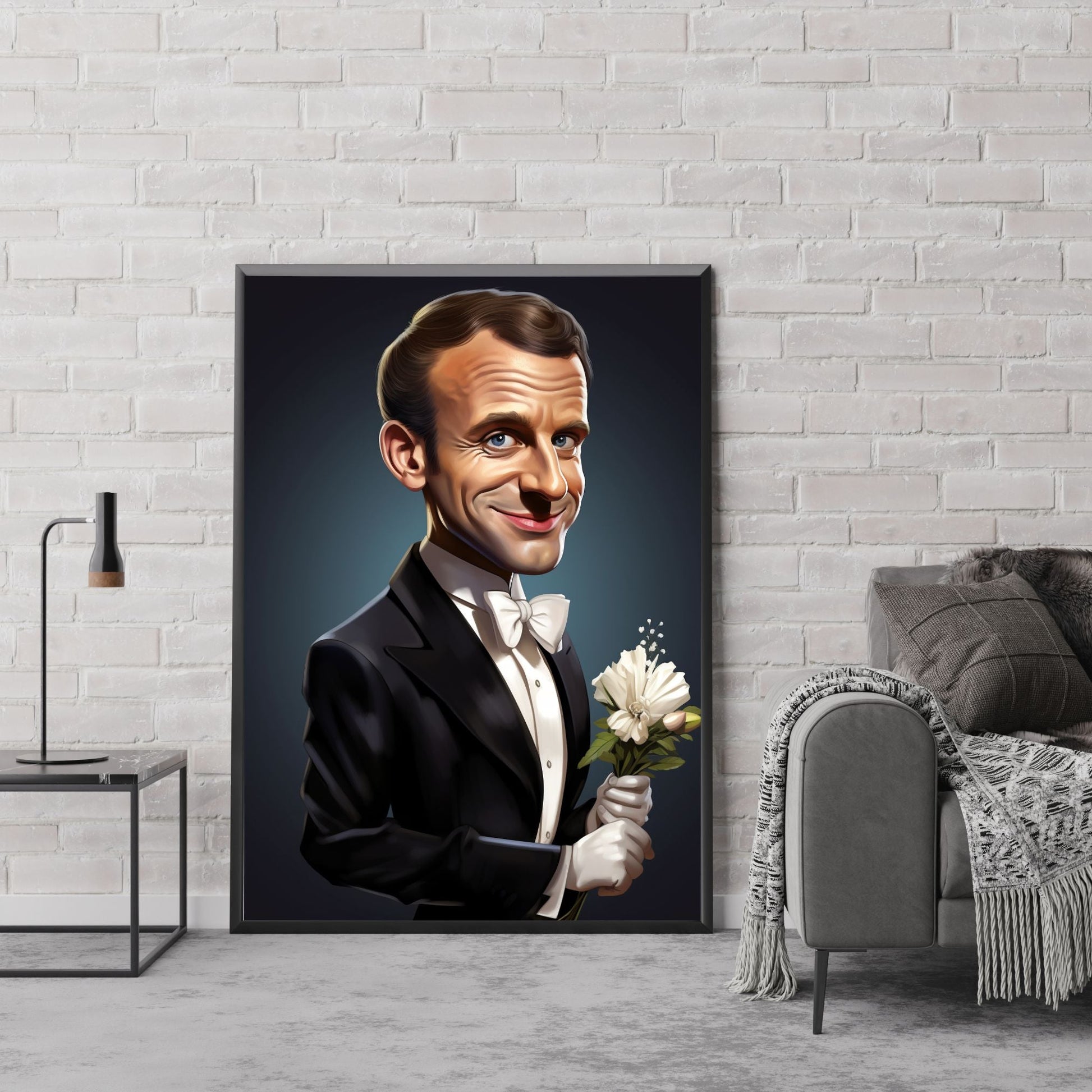 "CARICATURE EMMANUEL MACRON"